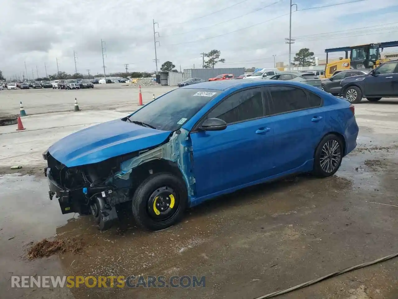 1 Photograph of a damaged car 3KPF54AD3RE737105 KIA FORTE 2024