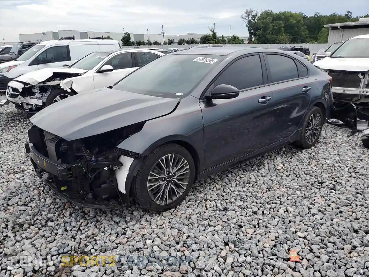 1 Photograph of a damaged car 3KPF54AD3RE772646 KIA FORTE 2024