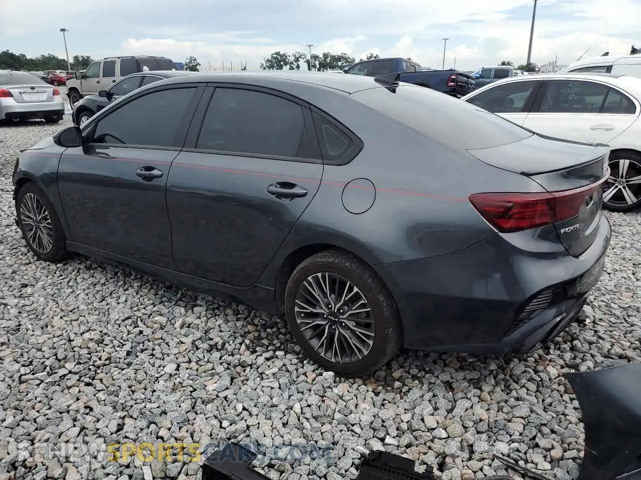 2 Photograph of a damaged car 3KPF54AD3RE772646 KIA FORTE 2024