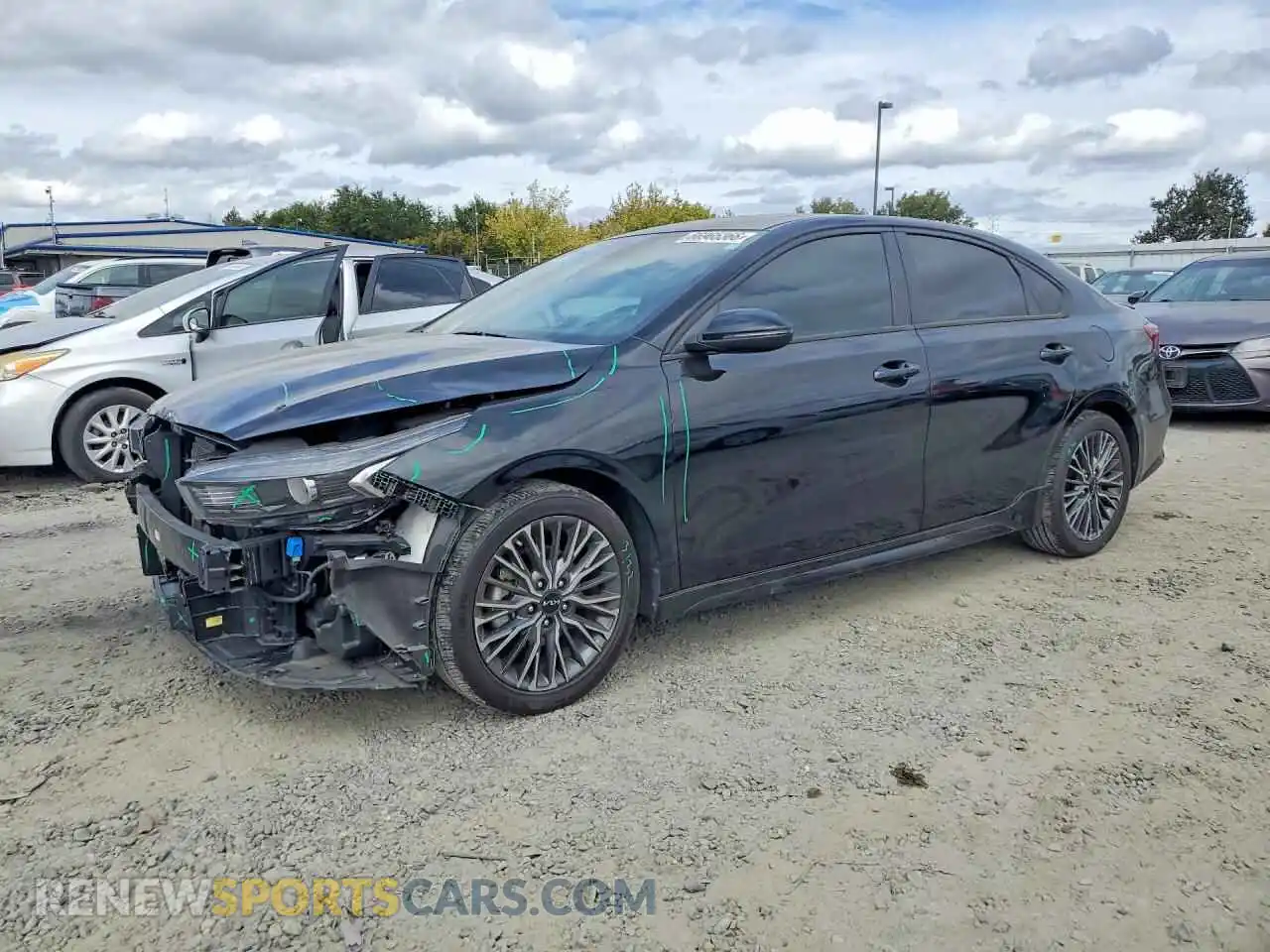 1 Photograph of a damaged car 3KPF54AD3RE796364 KIA FORTE 2024