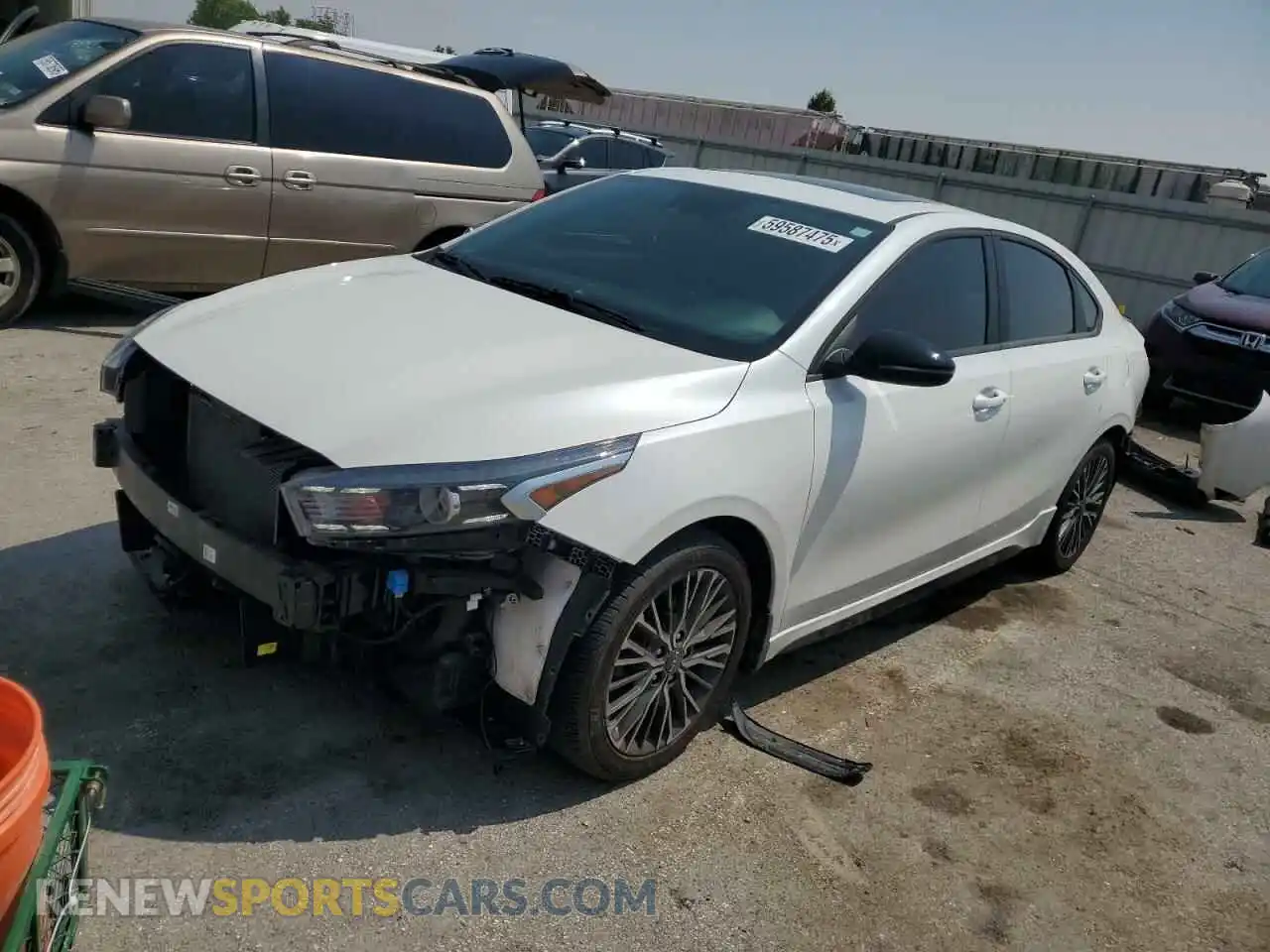 1 Photograph of a damaged car 3KPF54AD4RE717669 KIA FORTE 2024