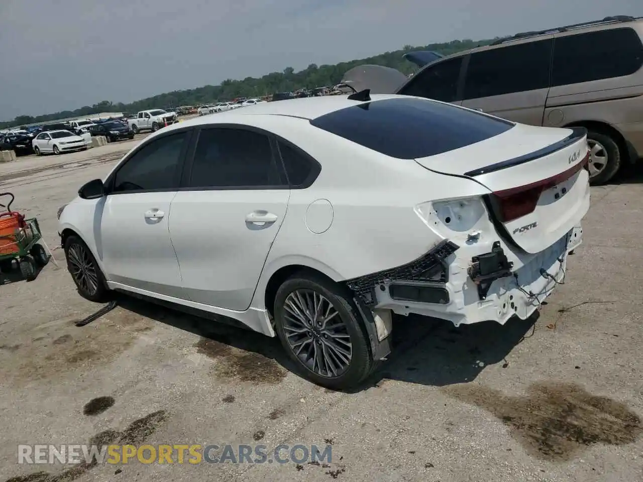 2 Photograph of a damaged car 3KPF54AD4RE717669 KIA FORTE 2024