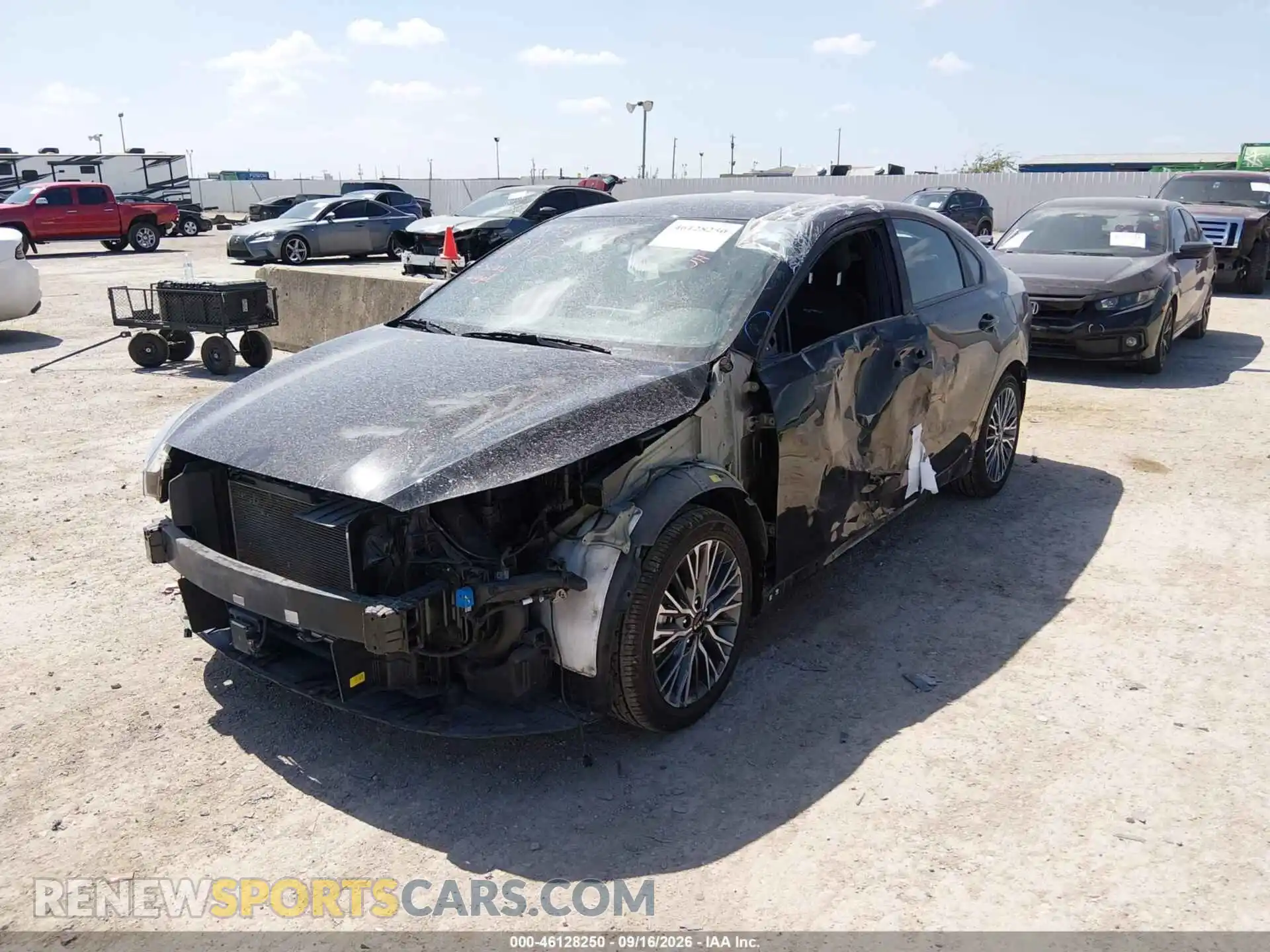 2 Photograph of a damaged car 3KPF54AD4RE754754 KIA FORTE 2024