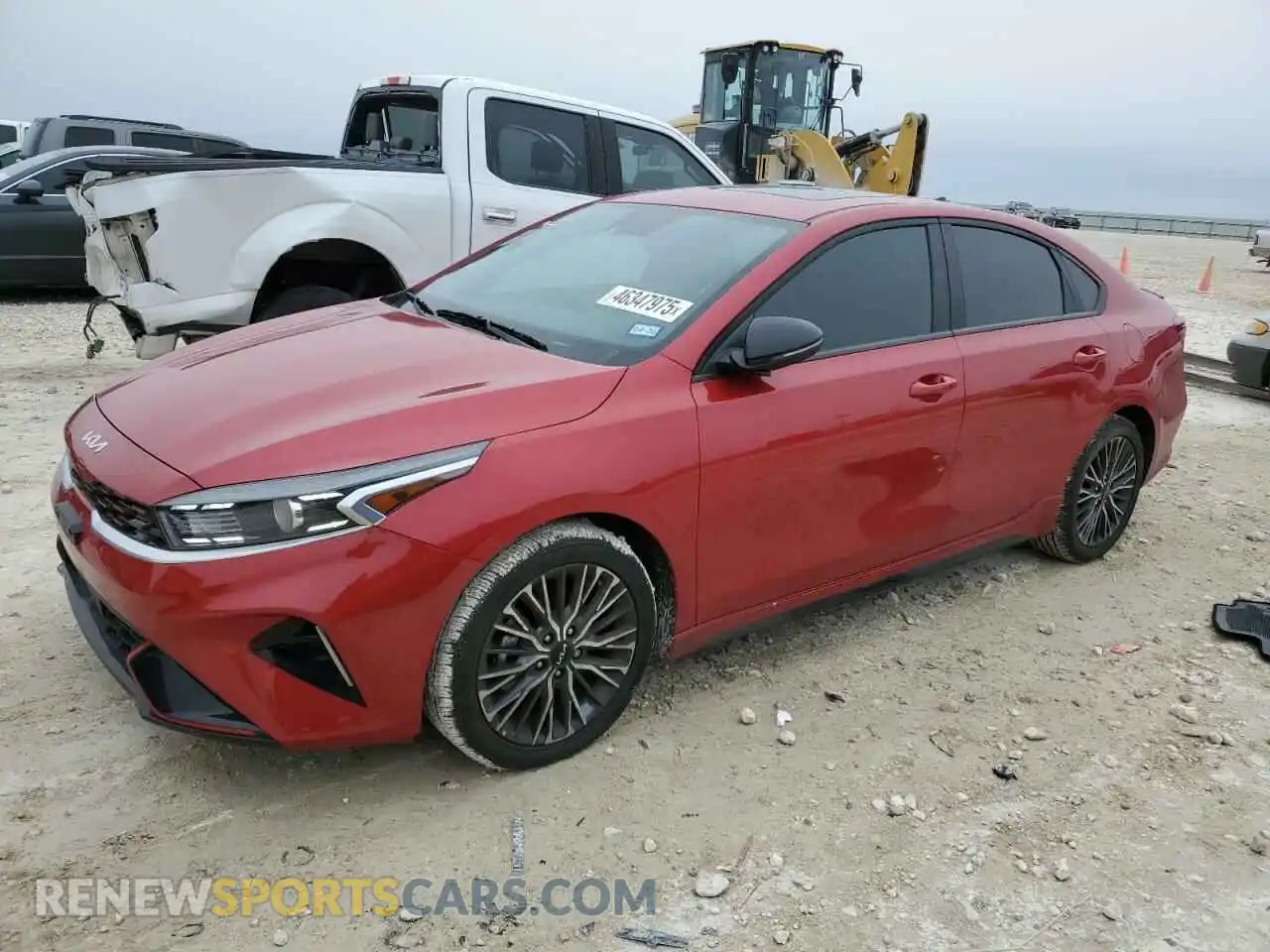 1 Photograph of a damaged car 3KPF54AD4RE767052 KIA FORTE 2024