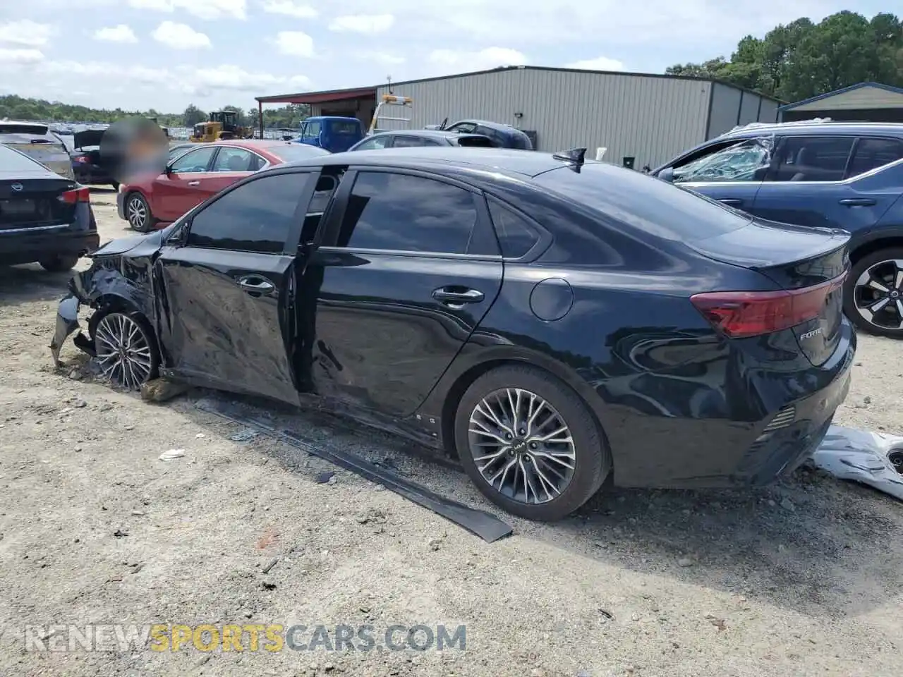 2 fotografías del automóvil dañado 3KPF54AD5RE763270 KIA FORTE 2024