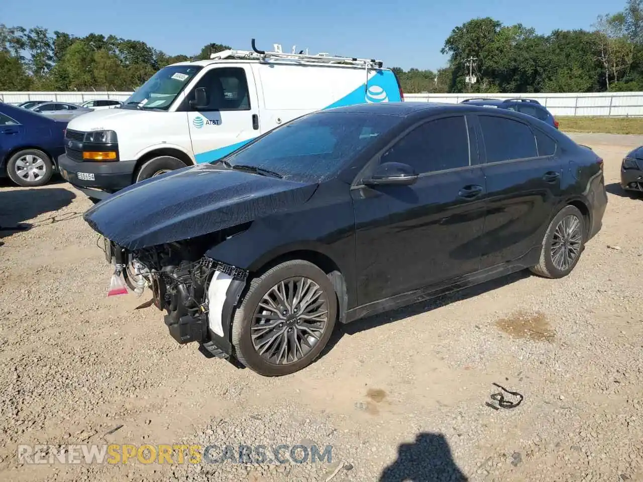 1 Photograph of a damaged car 3KPF54AD5RE796933 KIA FORTE 2024