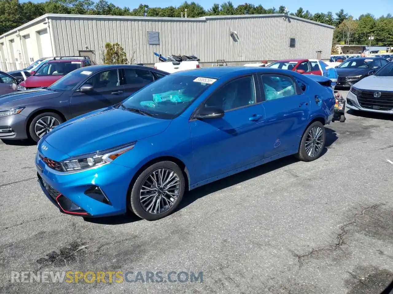 1 Photograph of a damaged car 3KPF54AD7RE703362 KIA FORTE 2024