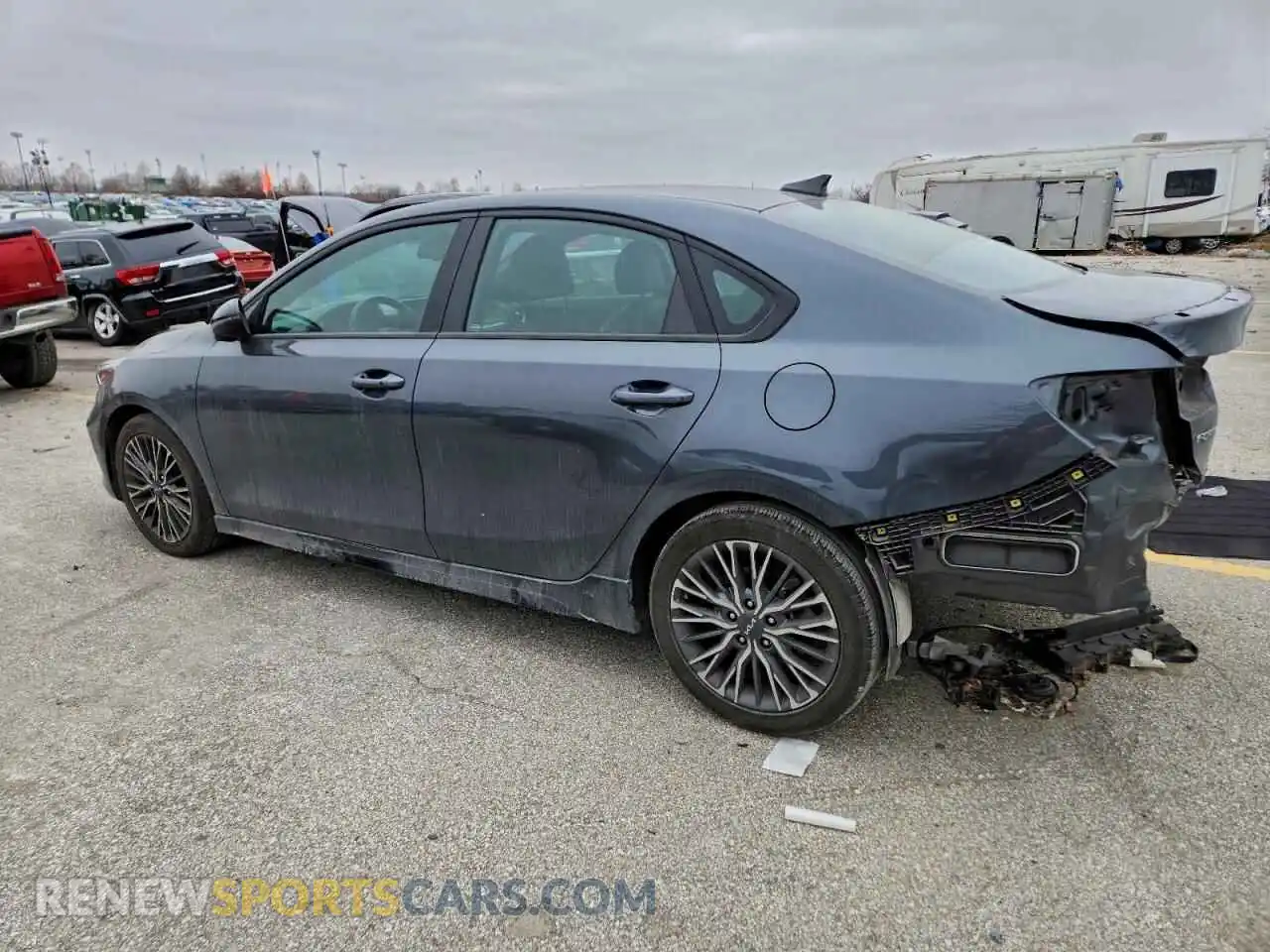 2 Photograph of a damaged car 3KPF54AD7RE720954 KIA FORTE 2024
