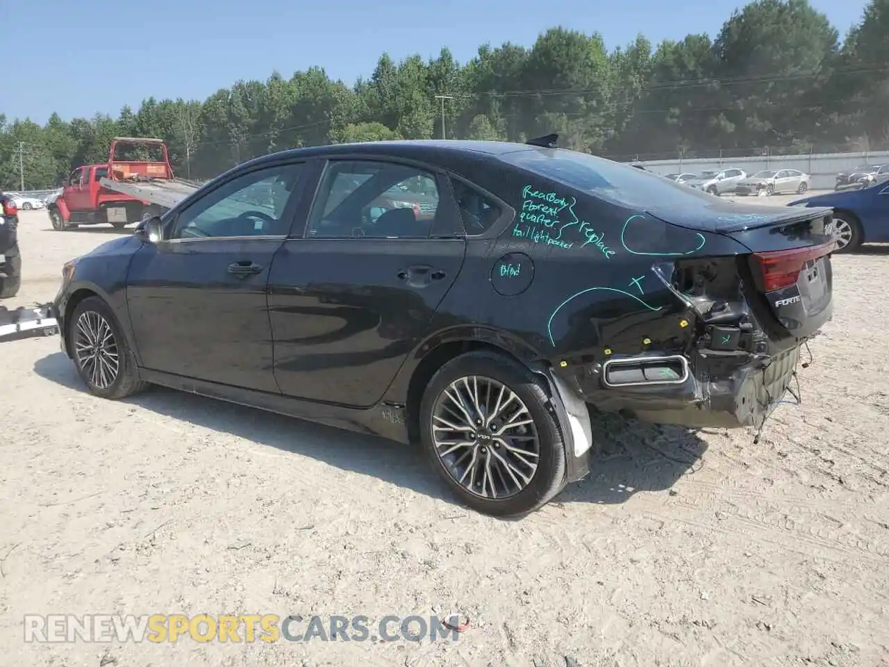 2 Photograph of a damaged car 3KPF54AD7RE775078 KIA FORTE 2024