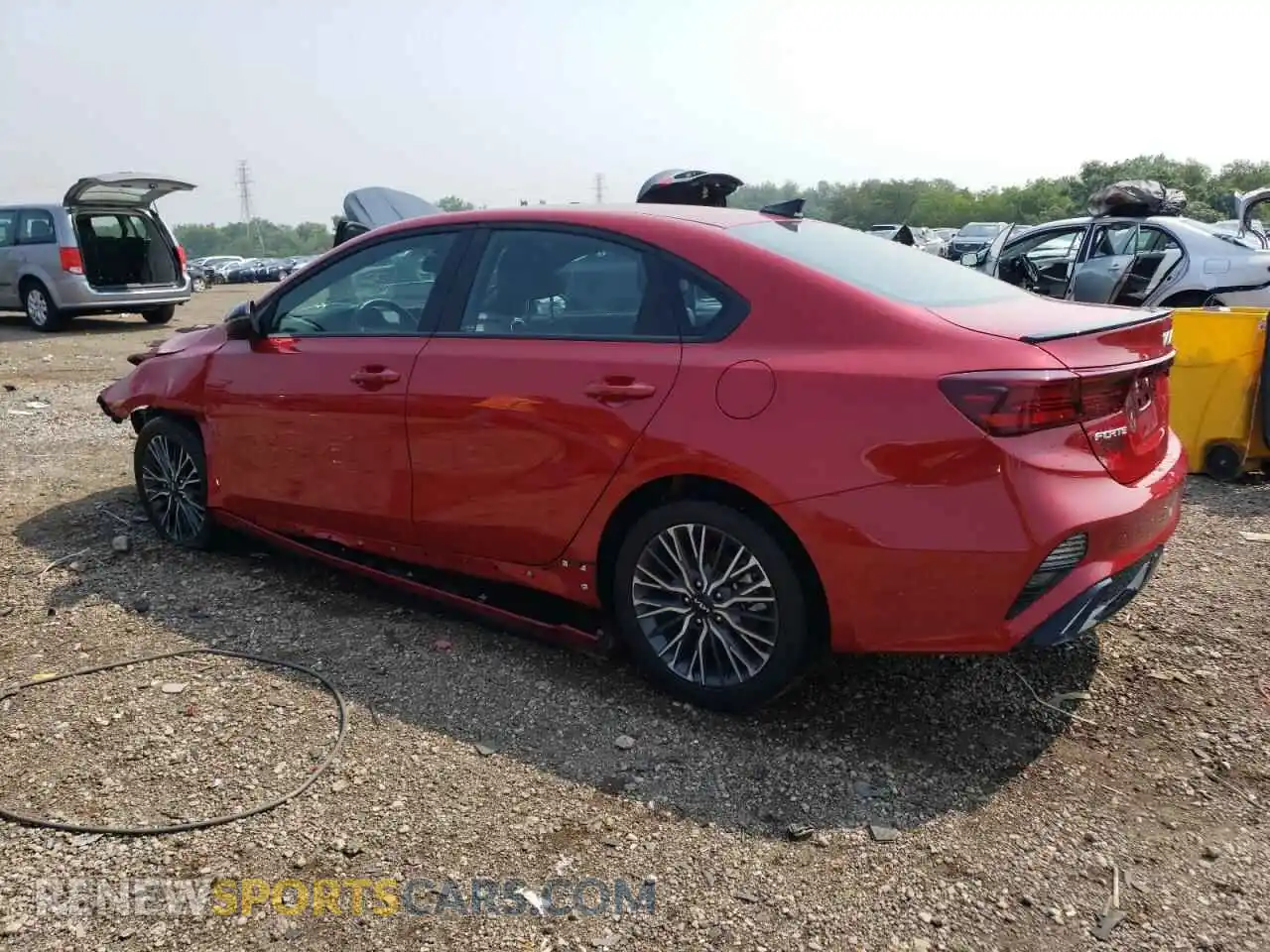 2 Photograph of a damaged car 3KPF54AD7RE806913 KIA FORTE 2024