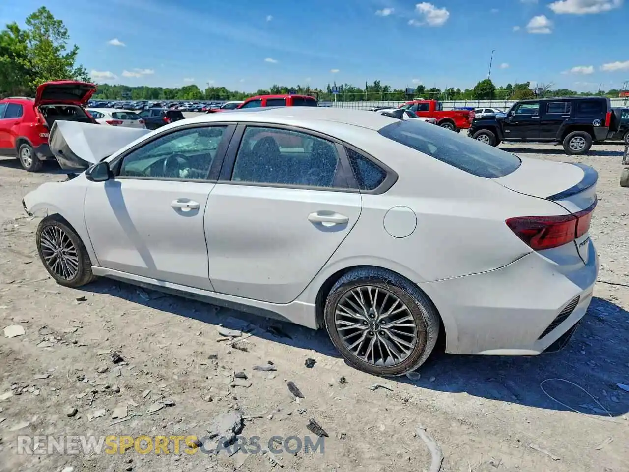 2 Photograph of a damaged car 3KPF54AD9RE718235 KIA FORTE 2024