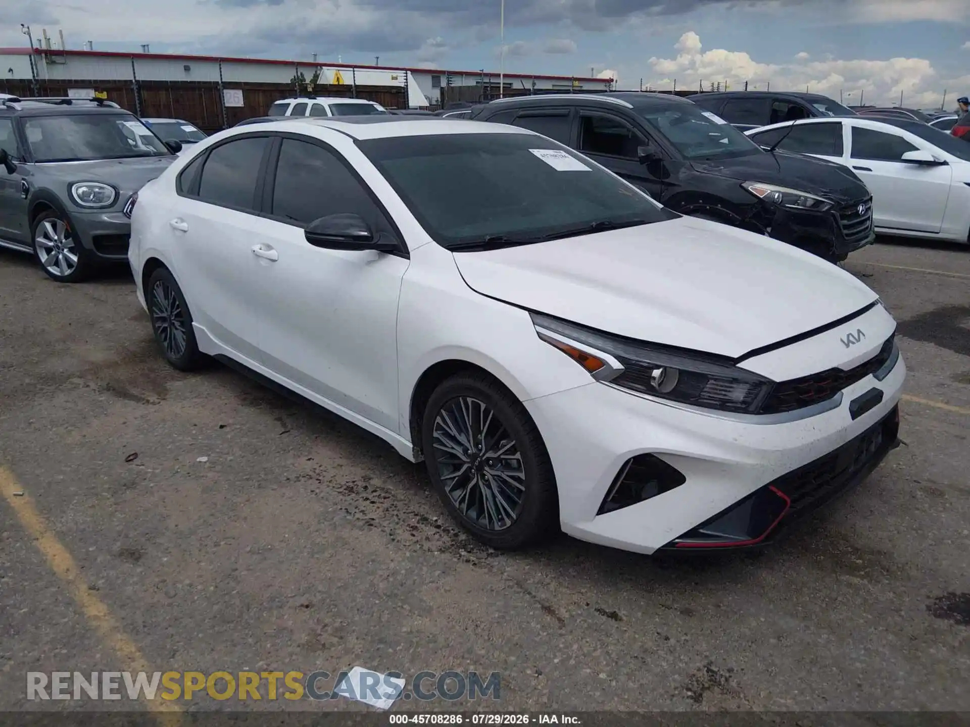1 Photograph of a damaged car 3KPF54ADXRE820093 KIA FORTE 2024