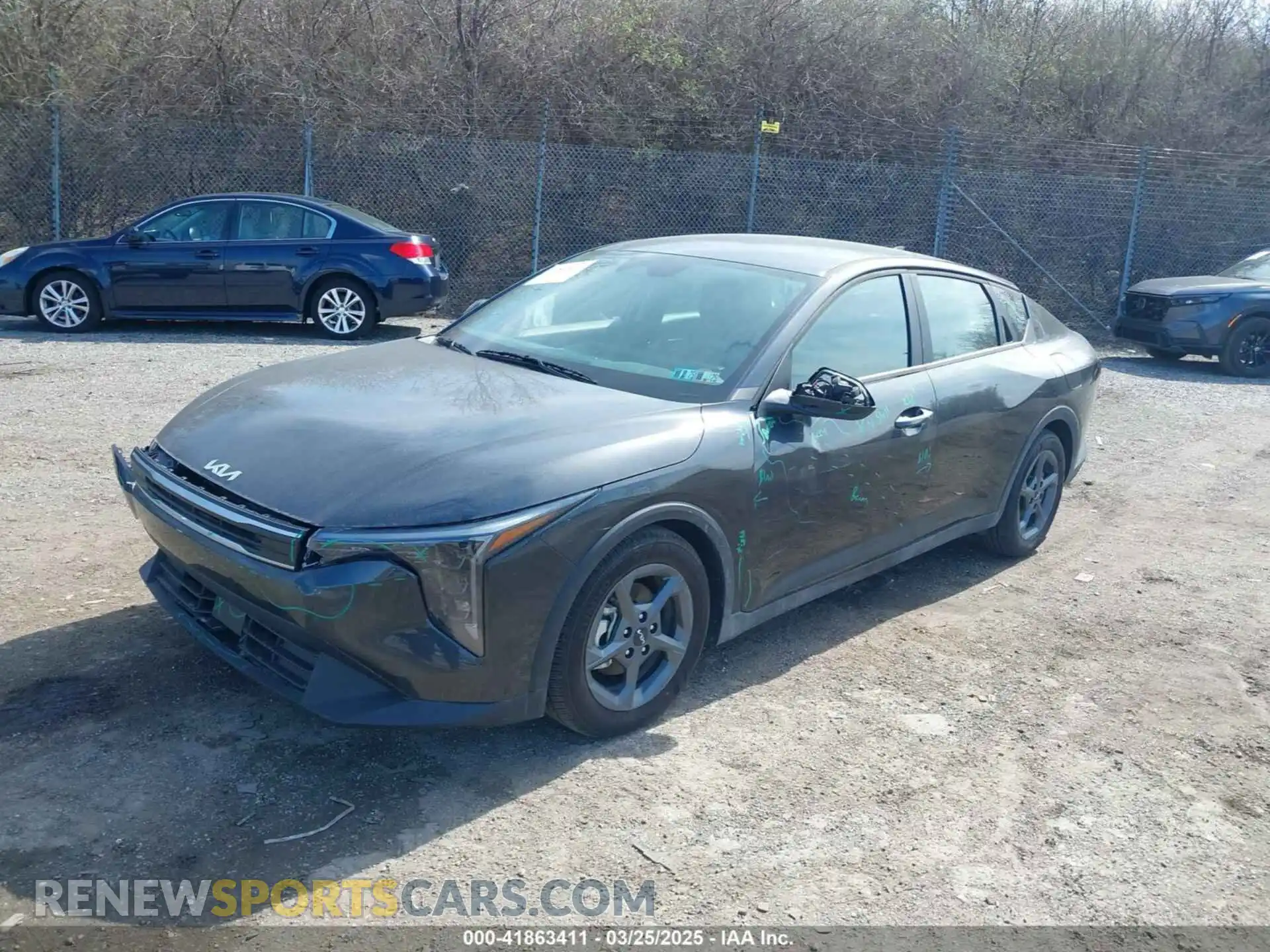 2 Photograph of a damaged car 3KPFT4DE0SE024145 KIA K4 2025