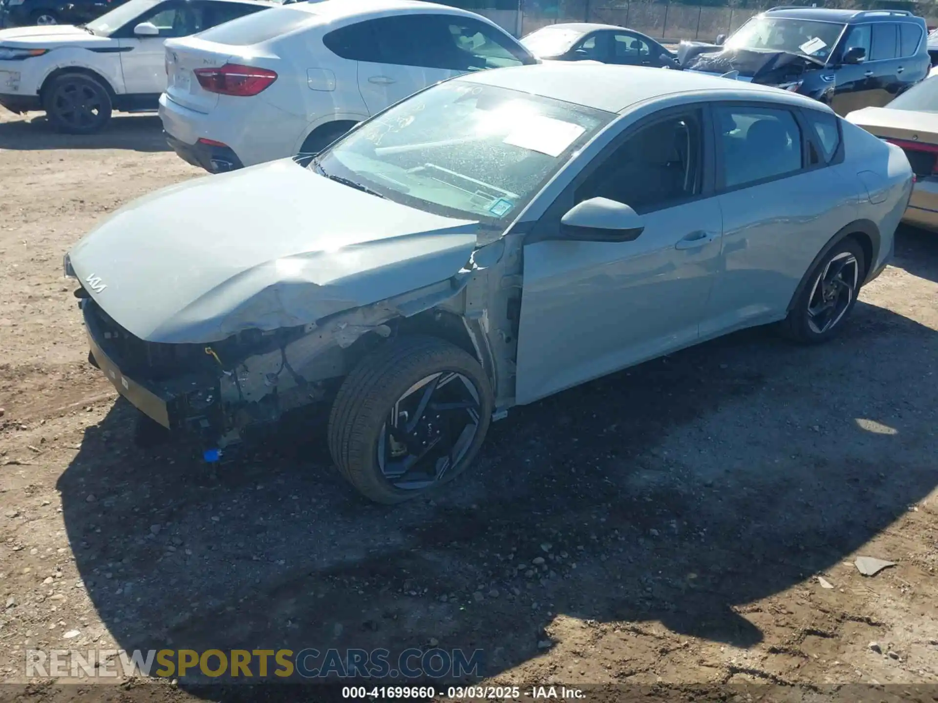 2 Photograph of a damaged car 3KPFU4DEXSE004191 KIA K4 2025