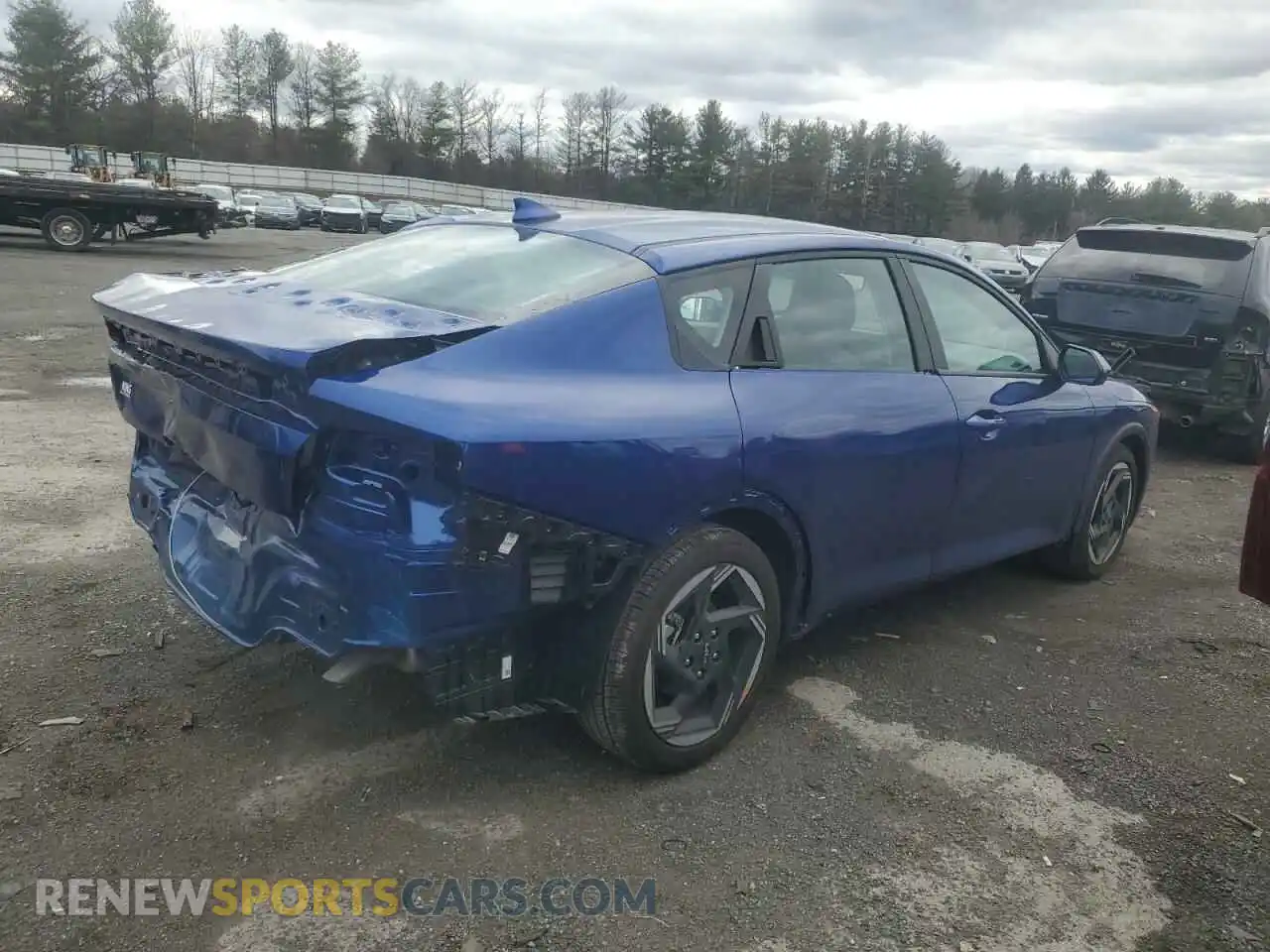 3 fotografías del automóvil dañado 3KPFU4DE5SE012635 KIA K4 EX 2025