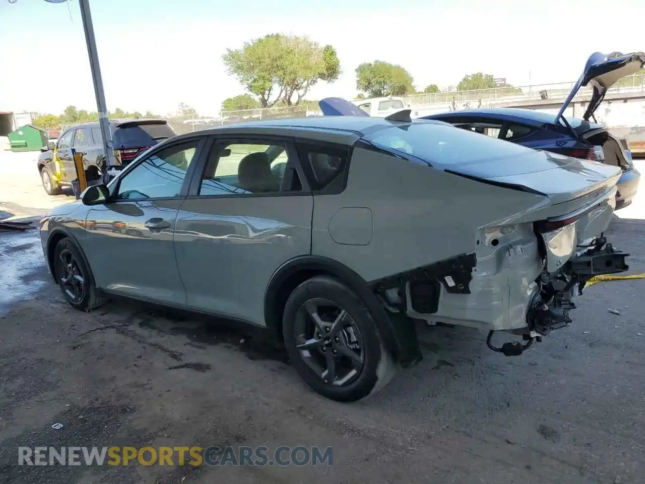 2 Photograph of a damaged car 3KPFT4DEXSE075006 KIA K4 LX 2025