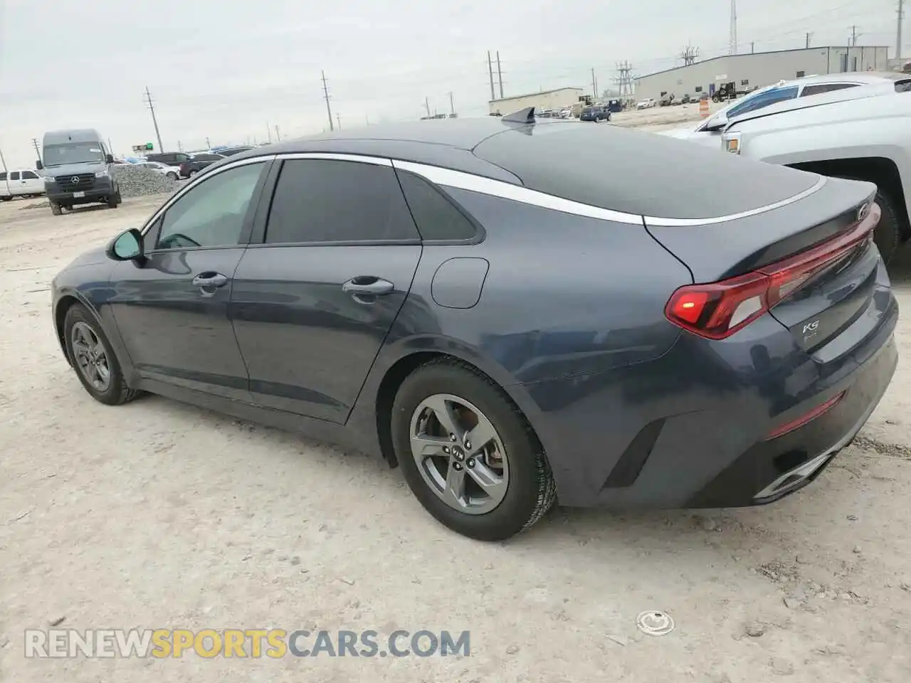 2 Photograph of a damaged car 5XXG14J20MG018845 KIA K5 2021