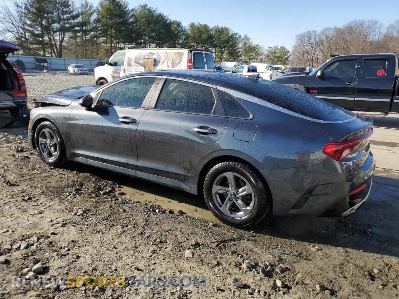 2 Photograph of a damaged car 5XXG14J20MG032258 KIA K5 2021