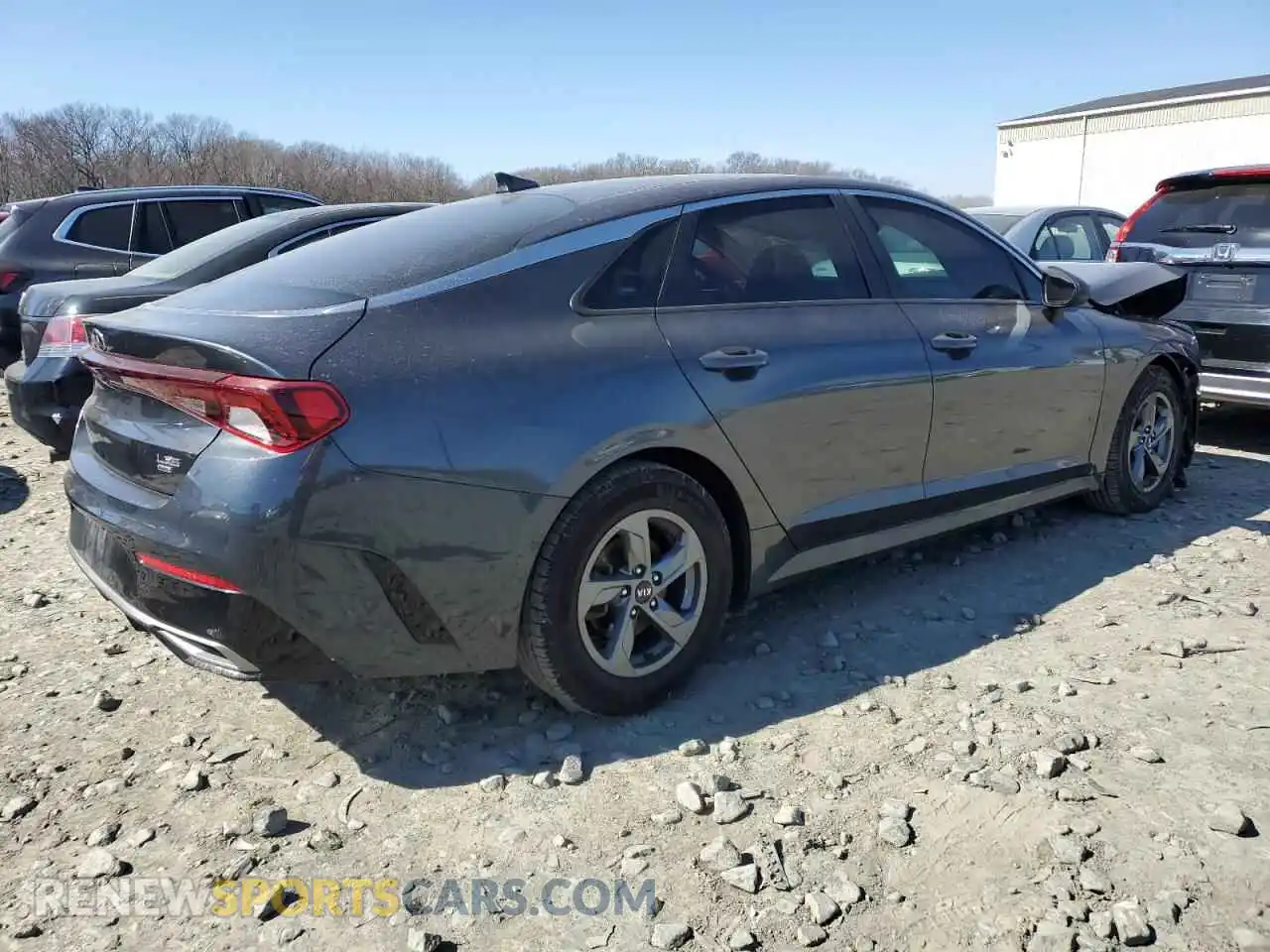 3 Photograph of a damaged car 5XXG14J20MG032258 KIA K5 2021