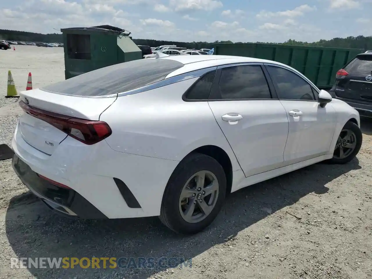 3 Photograph of a damaged car 5XXG14J20MG059864 KIA K5 2021