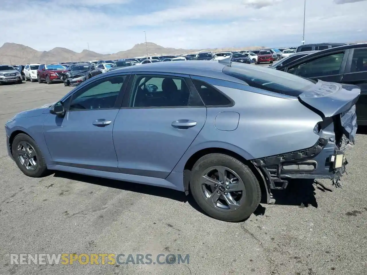 2 Photograph of a damaged car 5XXG14J21MG019101 KIA K5 2021