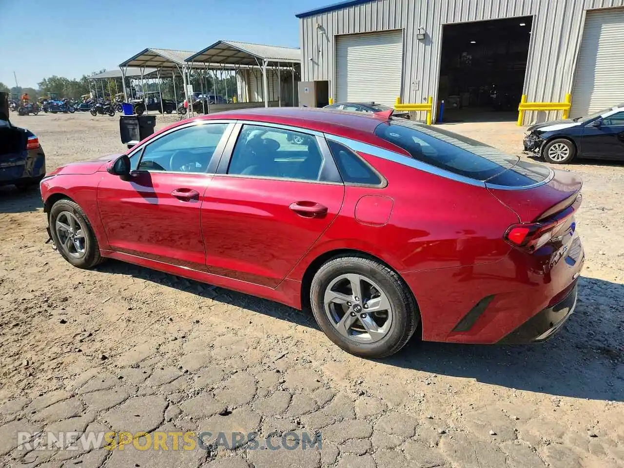 2 Photograph of a damaged car 5XXG14J21MG024606 KIA K5 2021
