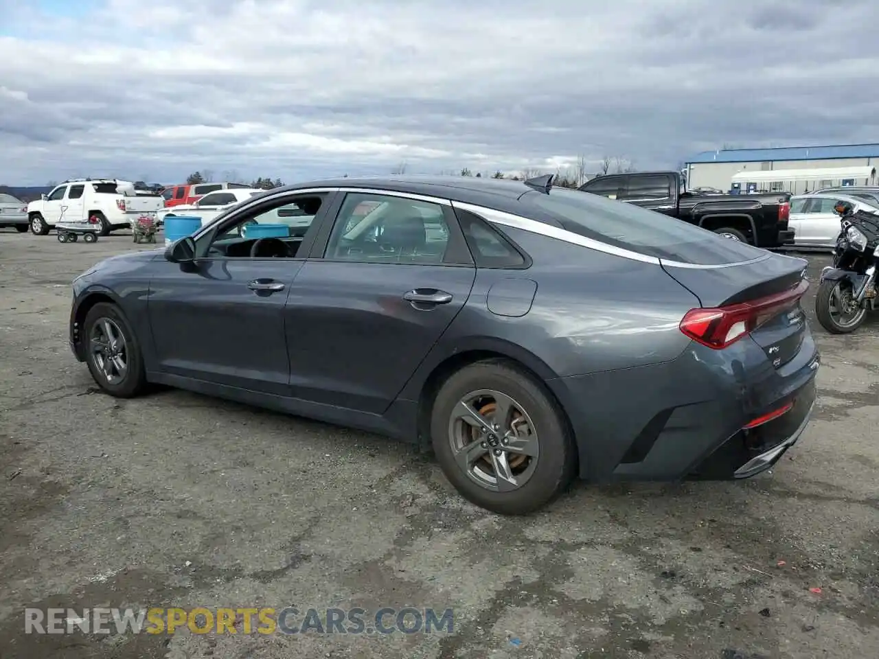 2 Photograph of a damaged car 5XXG14J22MG018183 KIA K5 2021