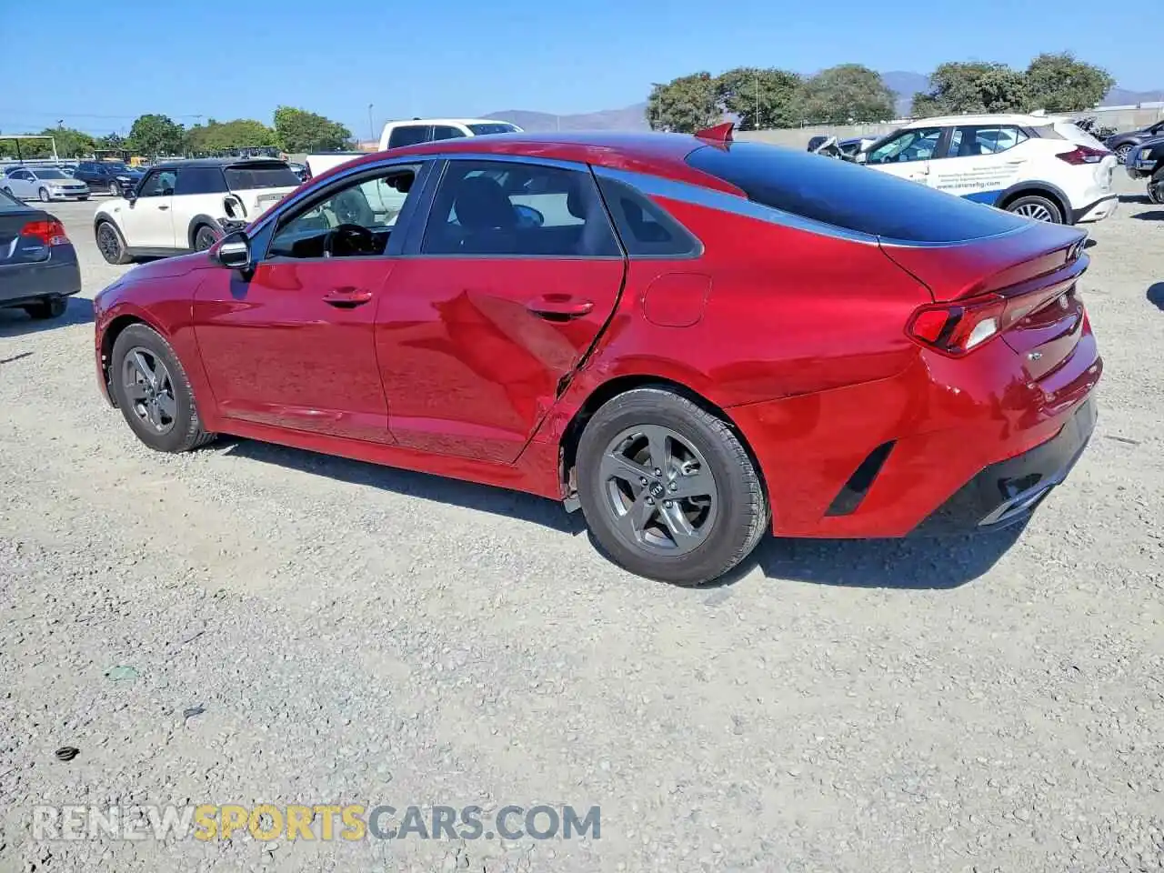 2 Photograph of a damaged car 5XXG14J22MG025229 KIA K5 2021
