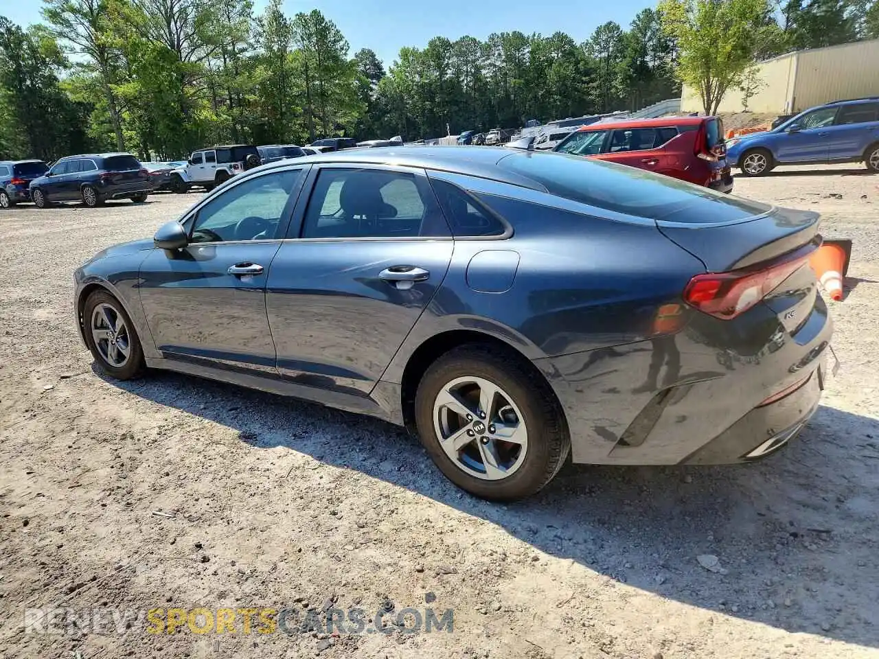 2 Photograph of a damaged car 5XXG14J23MG018435 KIA K5 2021