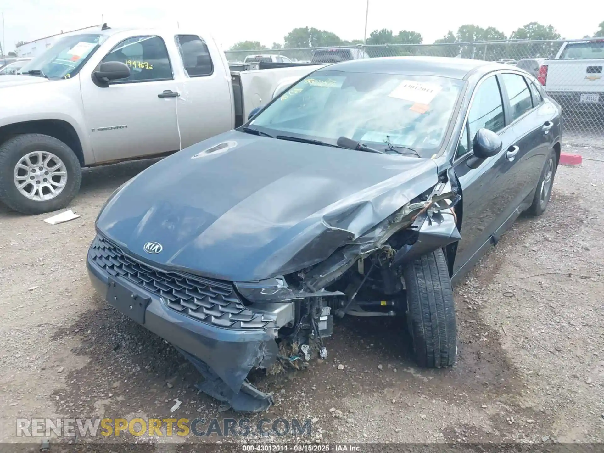 2 Photograph of a damaged car 5XXG14J23MG021867 KIA K5 2021