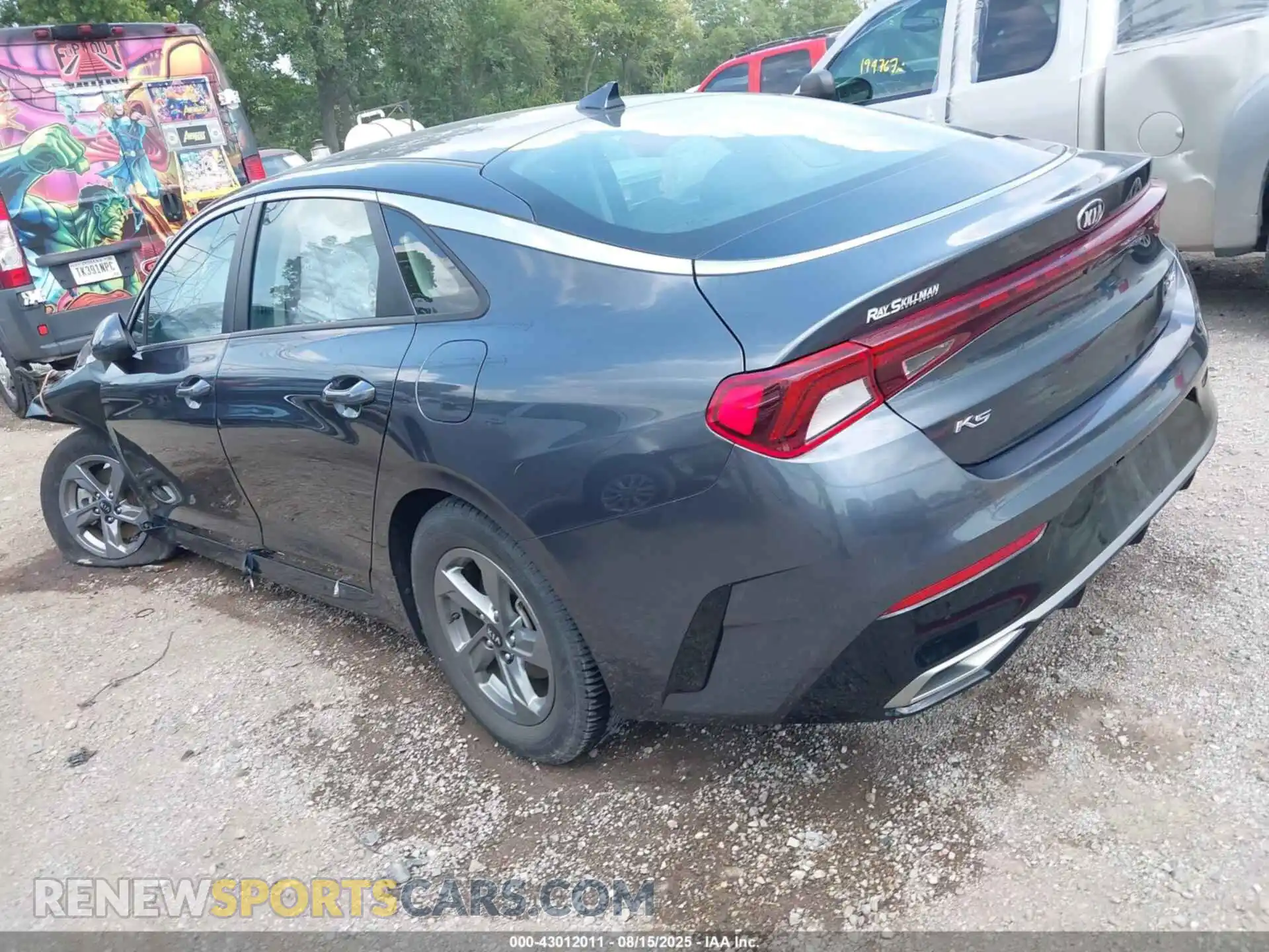 3 Photograph of a damaged car 5XXG14J23MG021867 KIA K5 2021
