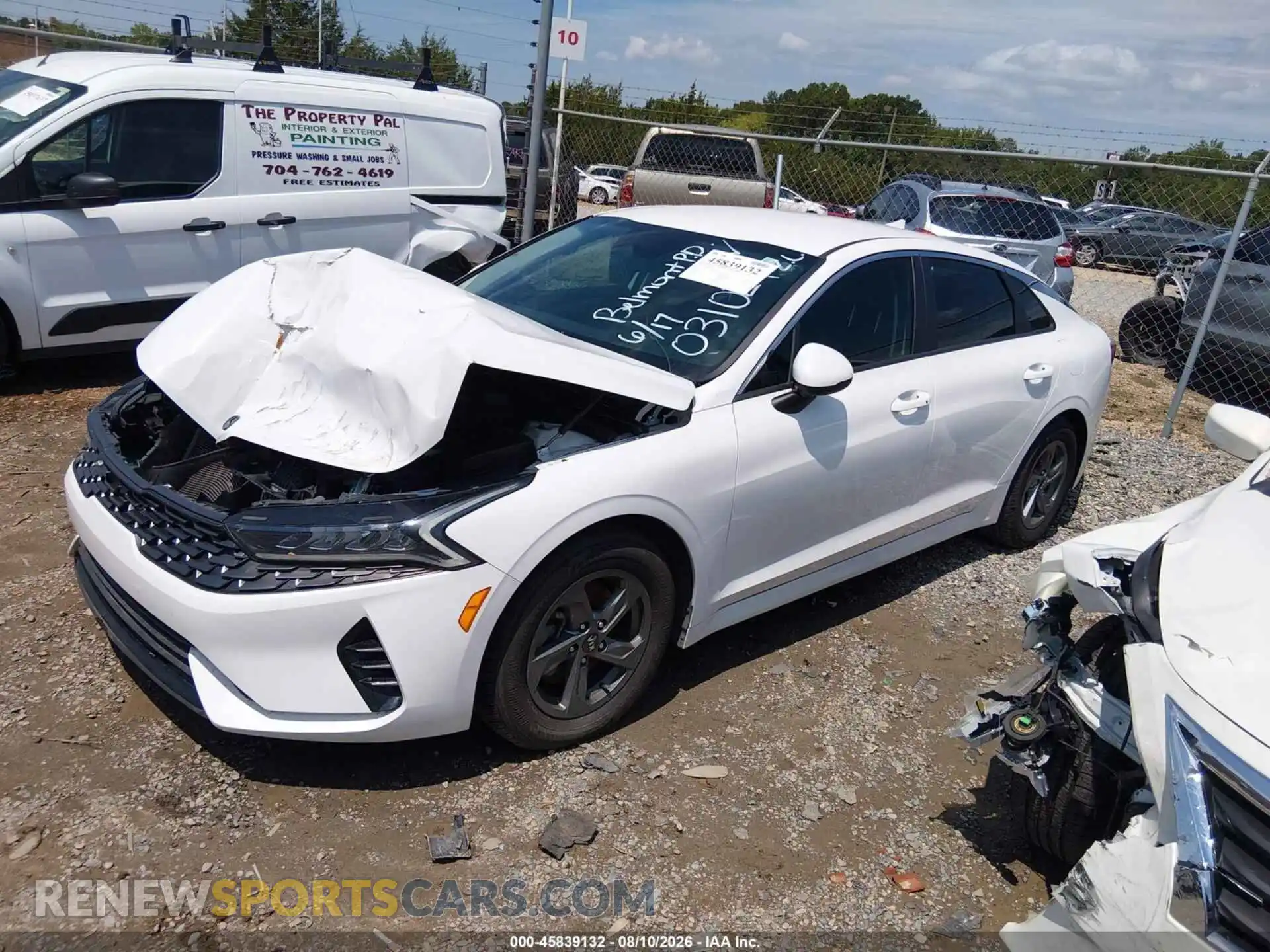 2 Photograph of a damaged car 5XXG14J23MG031024 KIA K5 2021