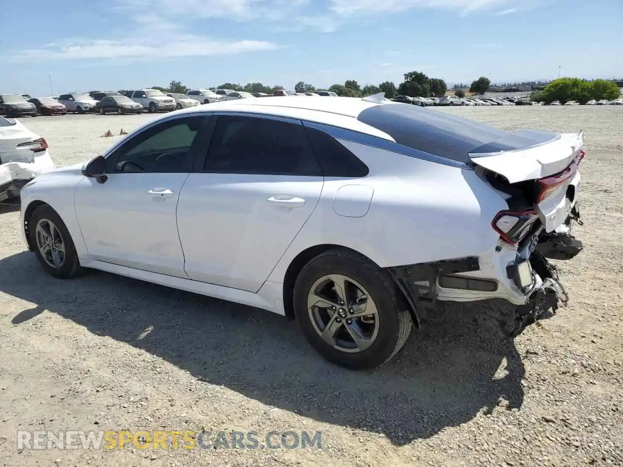 2 Photograph of a damaged car 5XXG14J23MG045960 KIA K5 2021