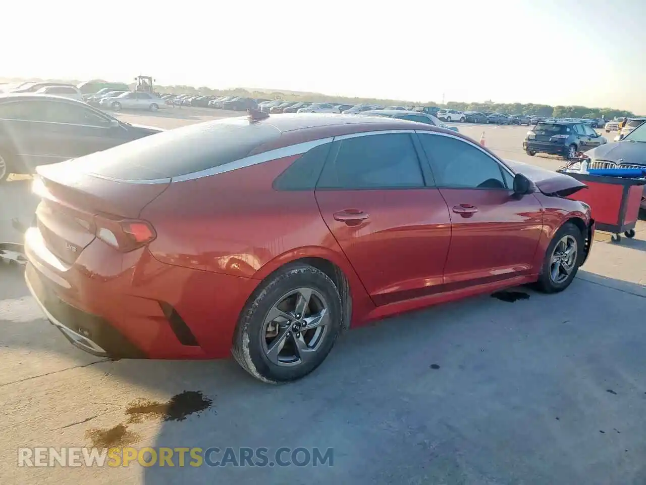 3 Photograph of a damaged car 5XXG14J23MG053282 KIA K5 2021