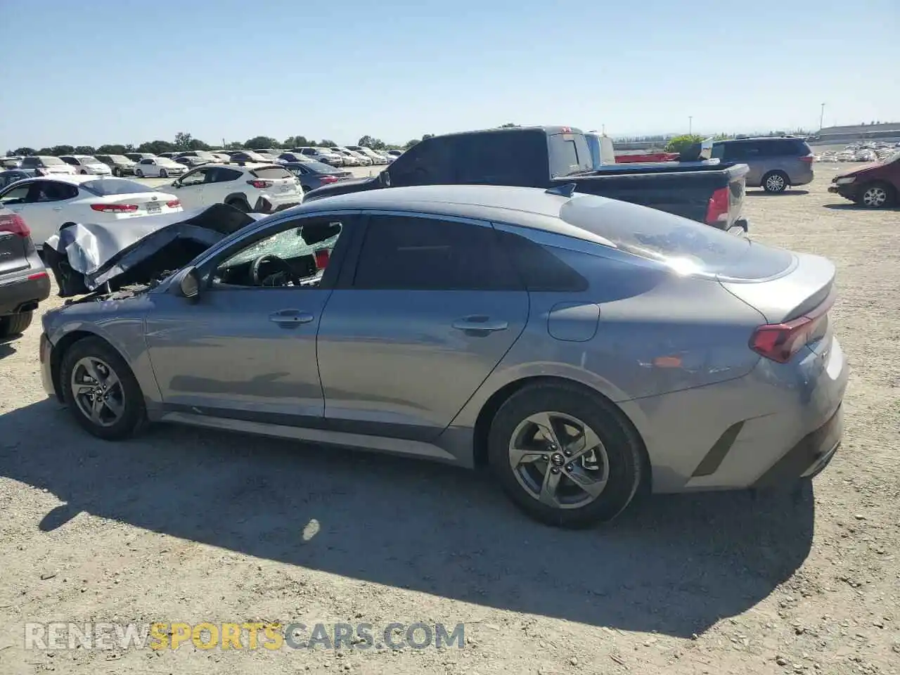 2 Photograph of a damaged car 5XXG14J24MG002003 KIA K5 2021