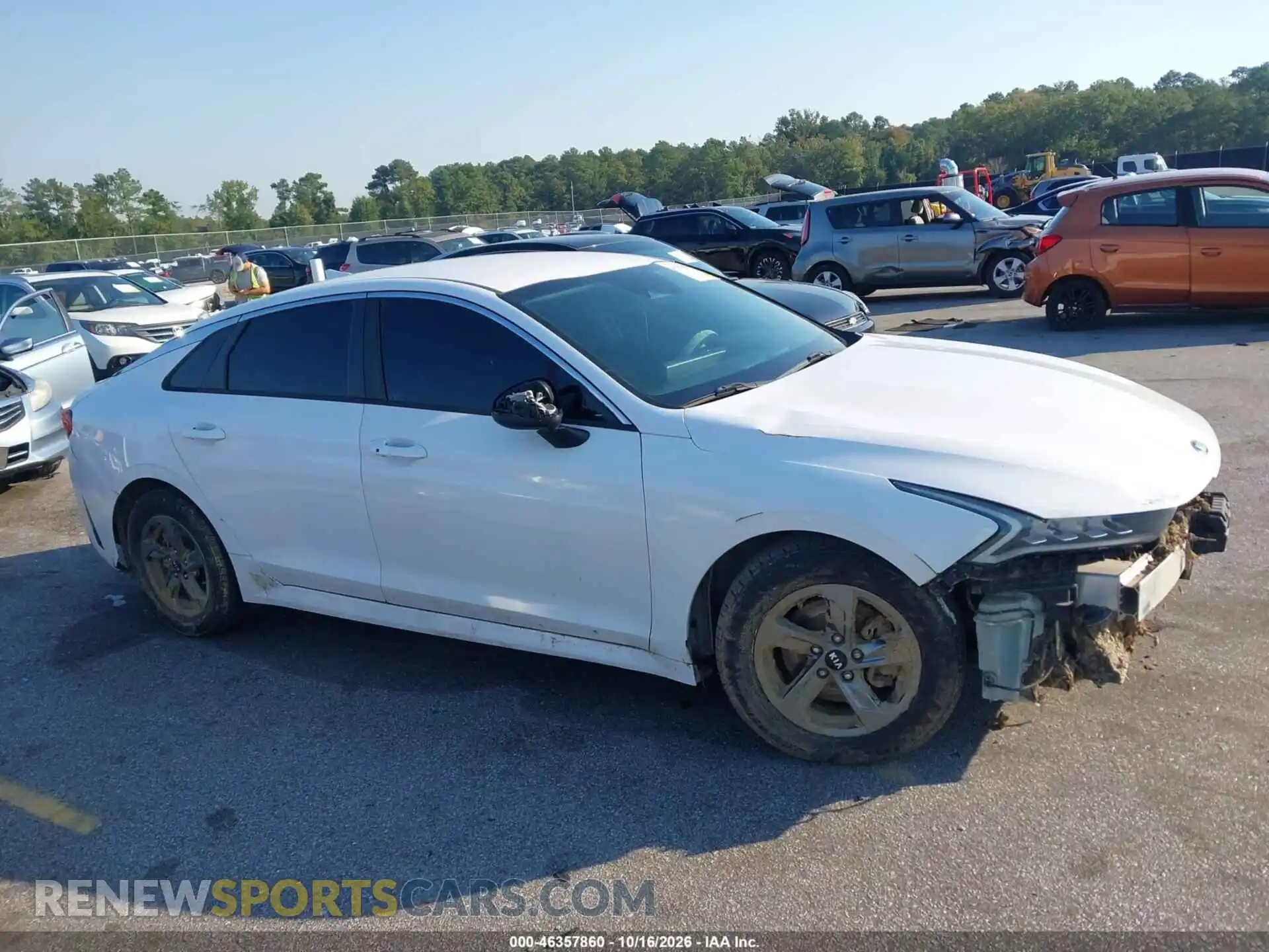 1 Photograph of a damaged car 5XXG14J25MG010997 KIA K5 2021