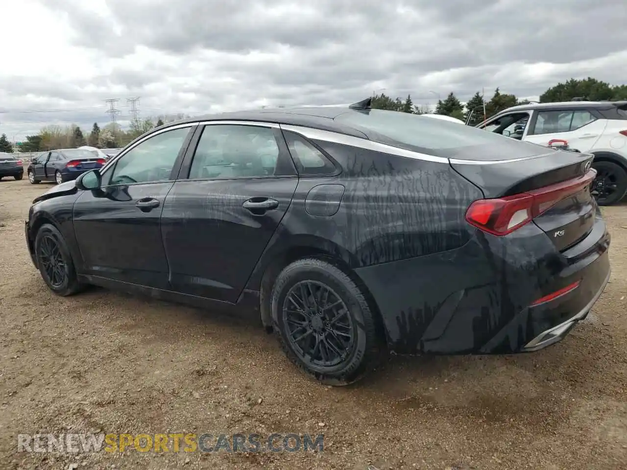 2 Photograph of a damaged car 5XXG14J25MG014189 KIA K5 2021