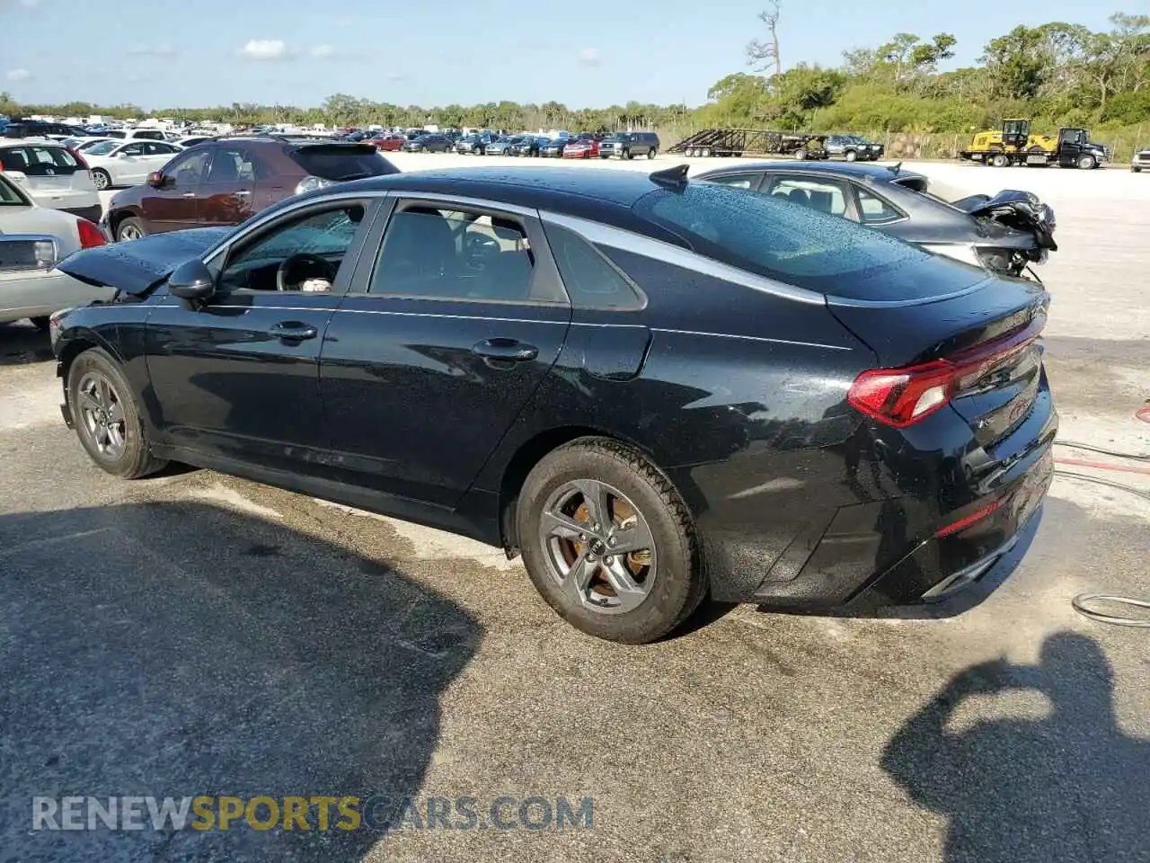 2 Photograph of a damaged car 5XXG14J25MG014919 KIA K5 2021