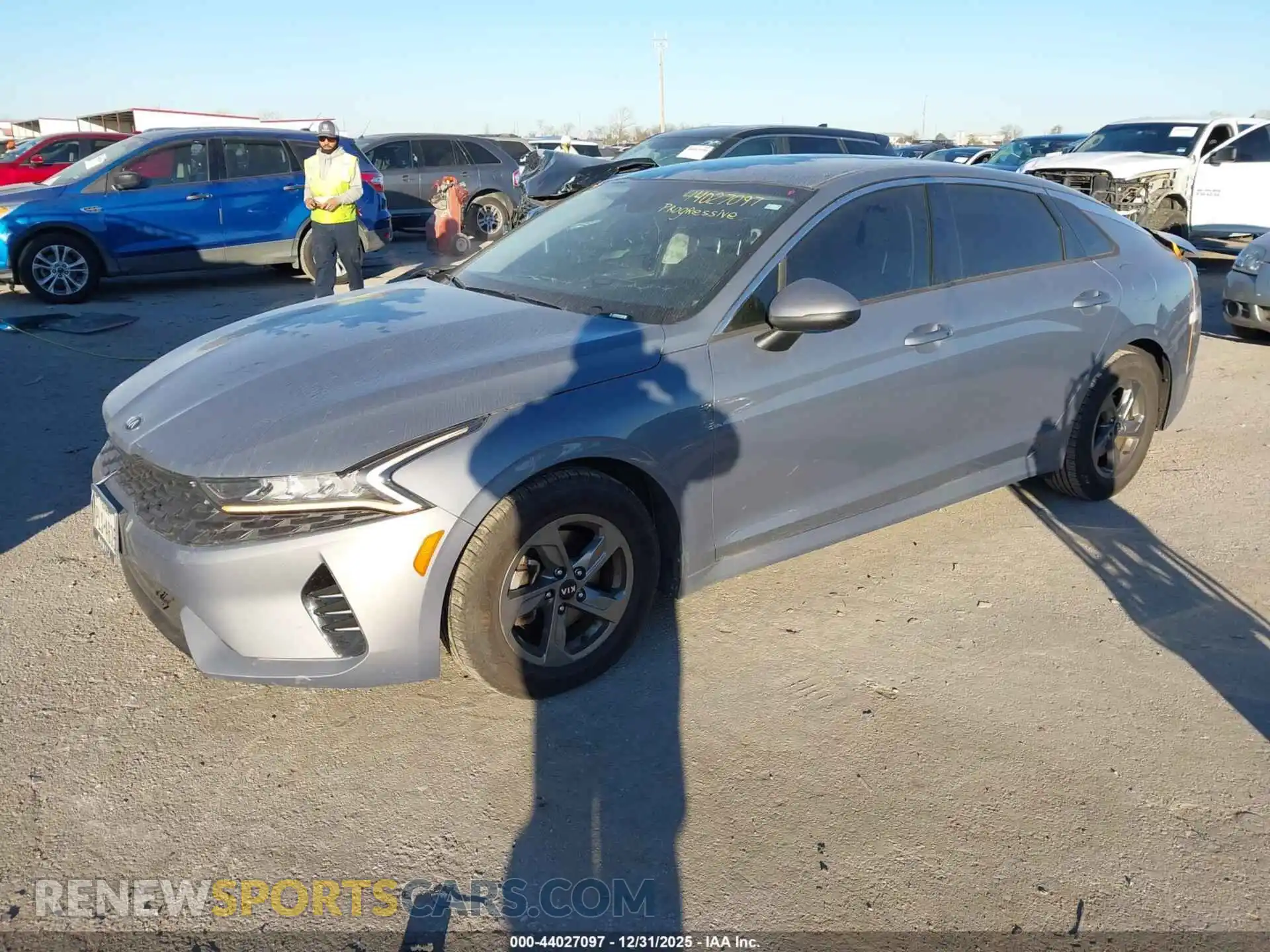 2 Photograph of a damaged car 5XXG14J26MG024455 KIA K5 2021