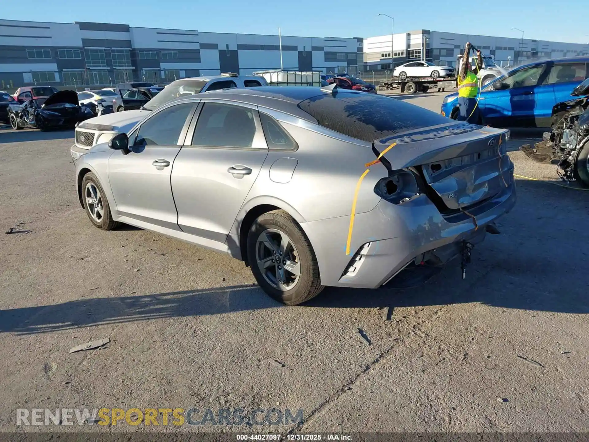 3 Photograph of a damaged car 5XXG14J26MG024455 KIA K5 2021