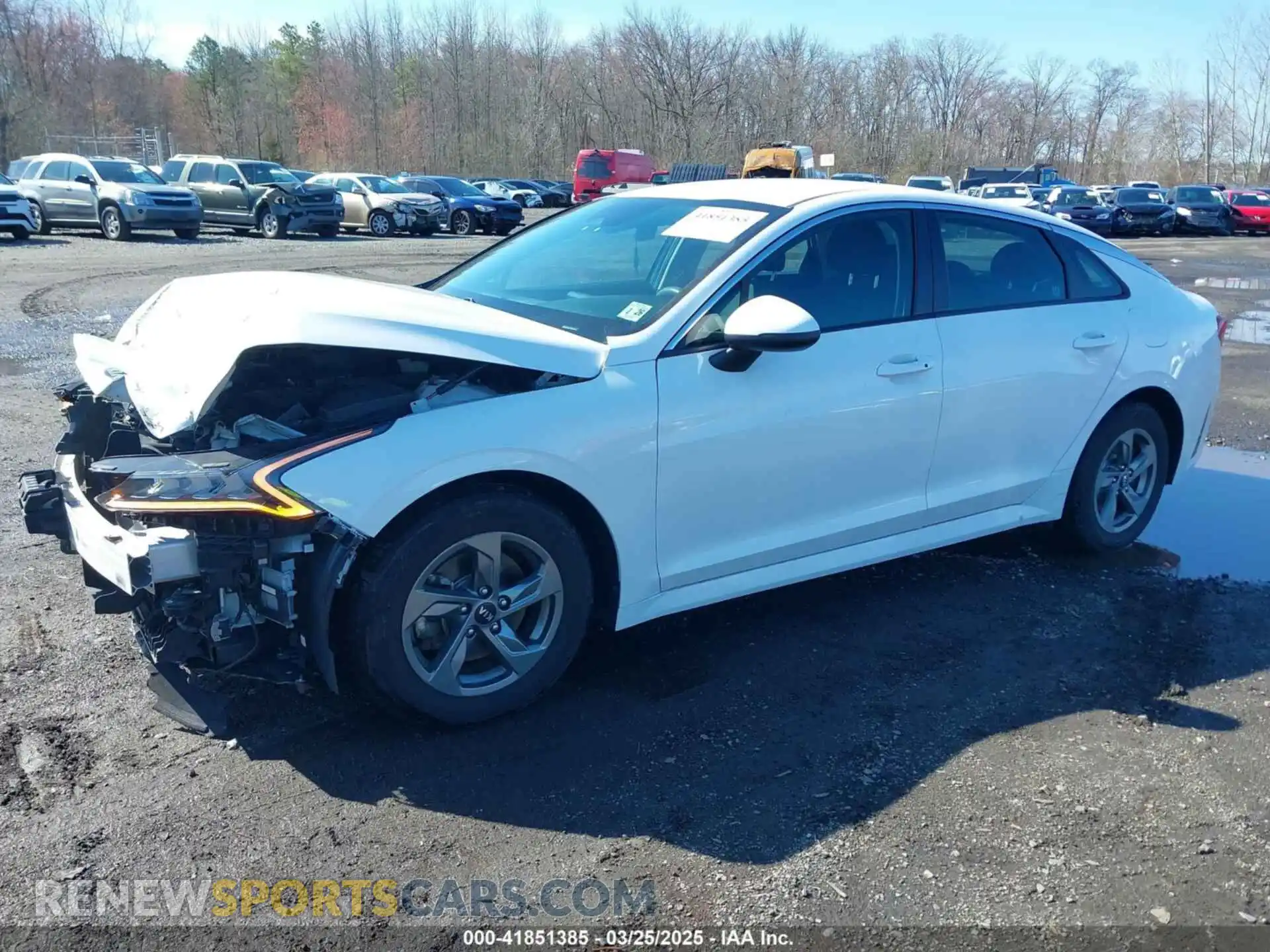 2 Photograph of a damaged car 5XXG14J26MG045287 KIA K5 2021