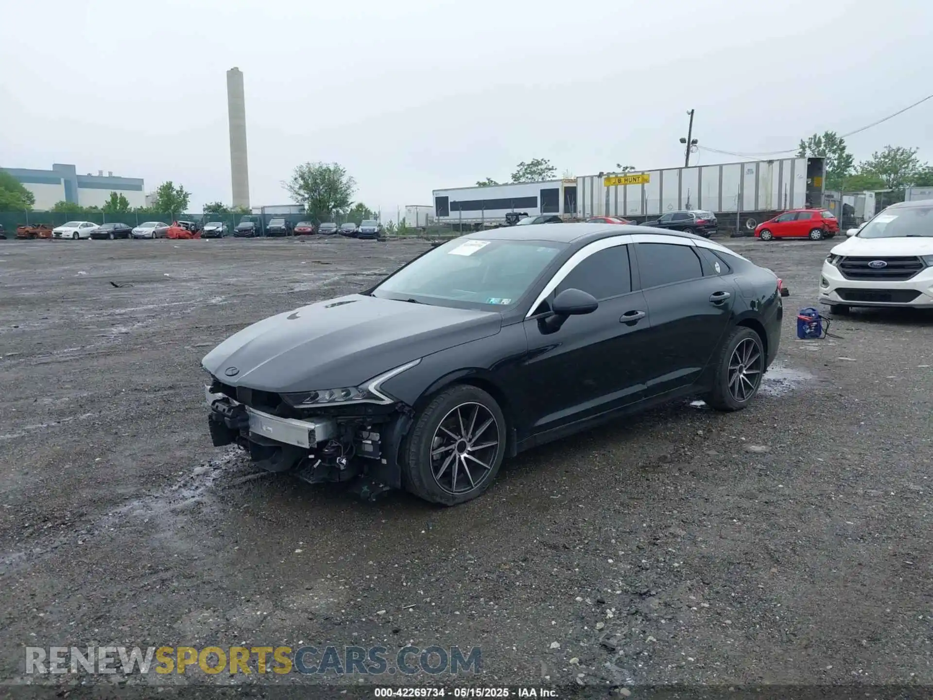 2 Photograph of a damaged car 5XXG14J27MG010290 KIA K5 2021