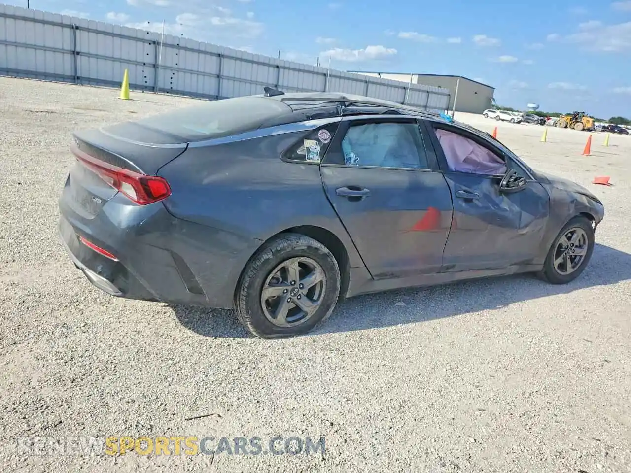 3 Photograph of a damaged car 5XXG14J27MG044228 KIA K5 2021