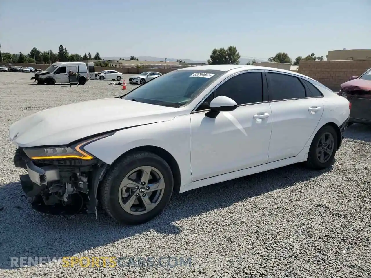 1 Photograph of a damaged car 5XXG14J27MG048232 KIA K5 2021