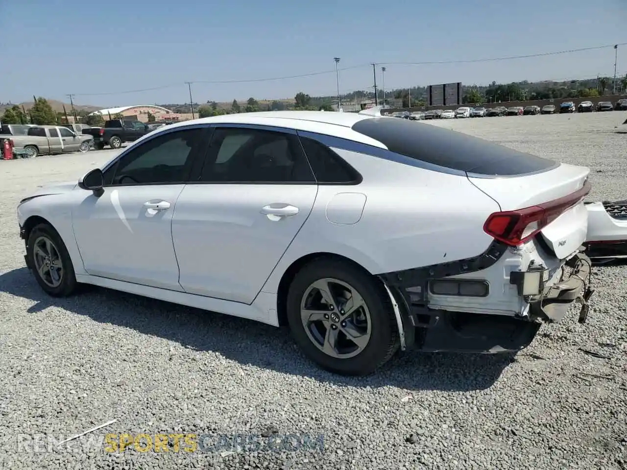 2 Photograph of a damaged car 5XXG14J27MG048232 KIA K5 2021