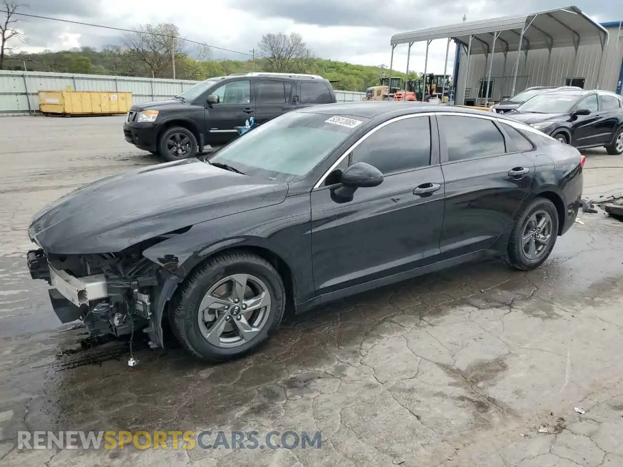 1 Photograph of a damaged car 5XXG14J27MG052653 KIA K5 2021