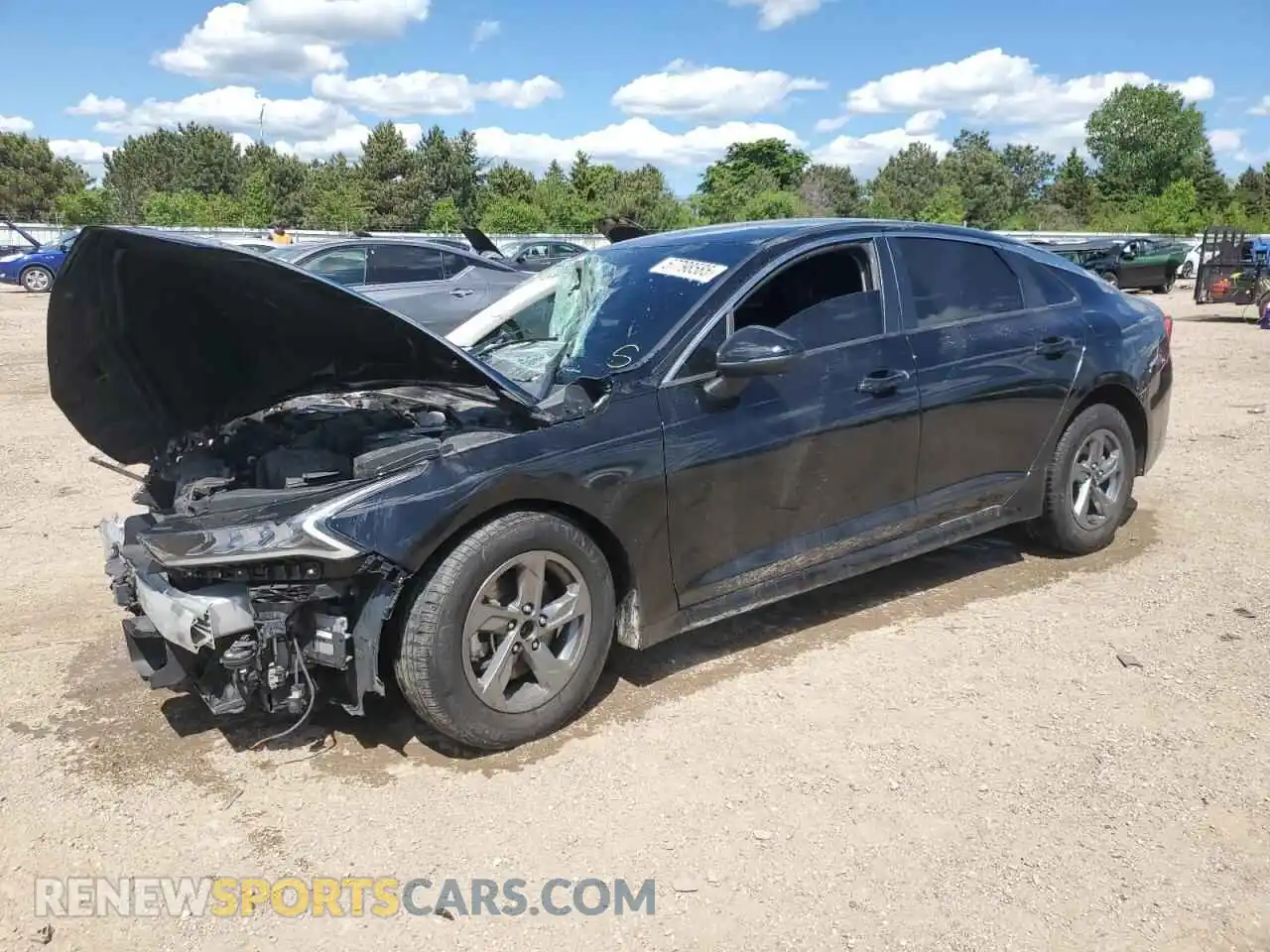 1 fotografías del automóvil dañado 5XXG14J27MG055391 KIA K5 2021