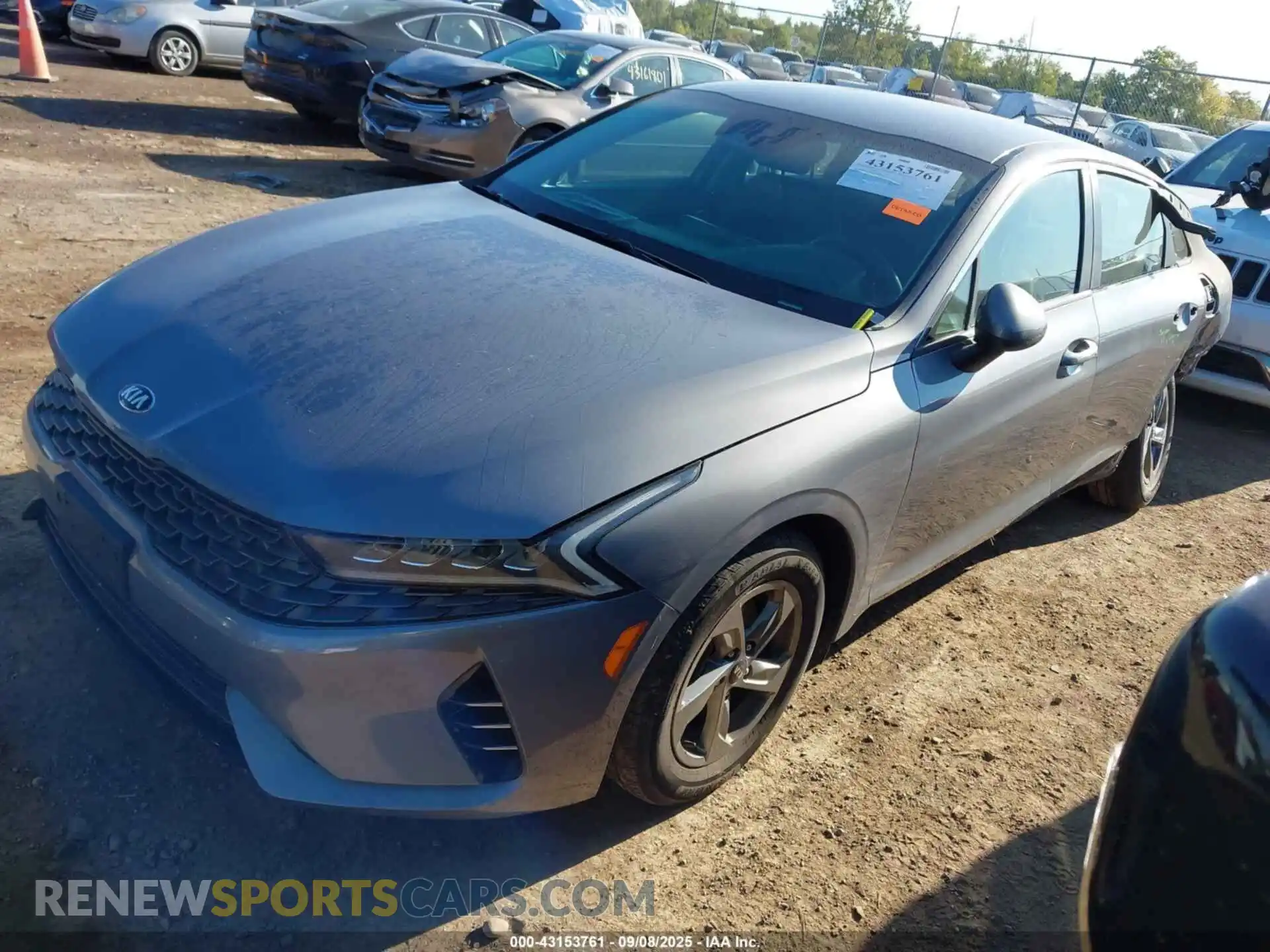2 Photograph of a damaged car 5XXG14J27MG062938 KIA K5 2021