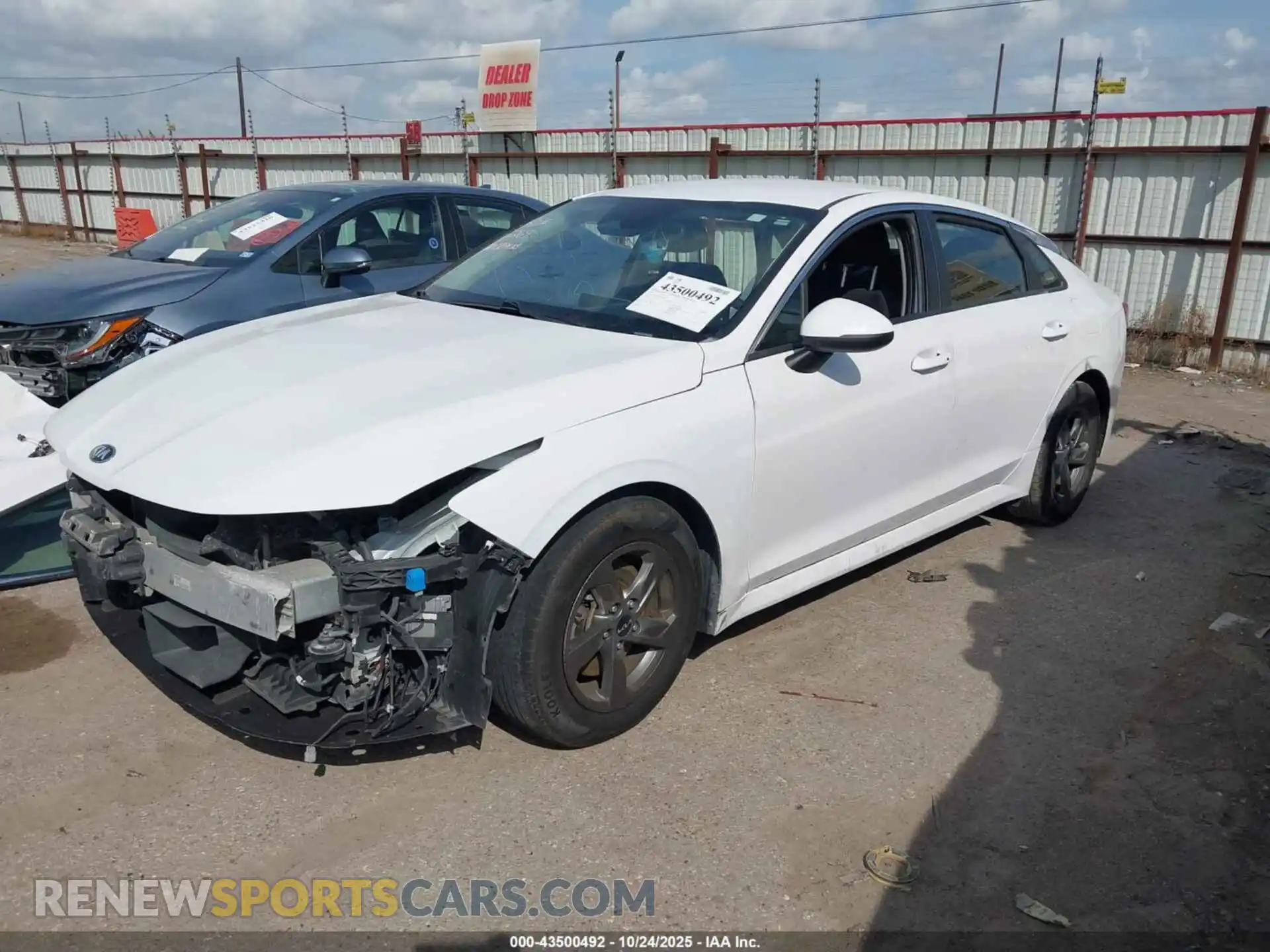 2 Photograph of a damaged car 5XXG14J27MG070991 KIA K5 2021