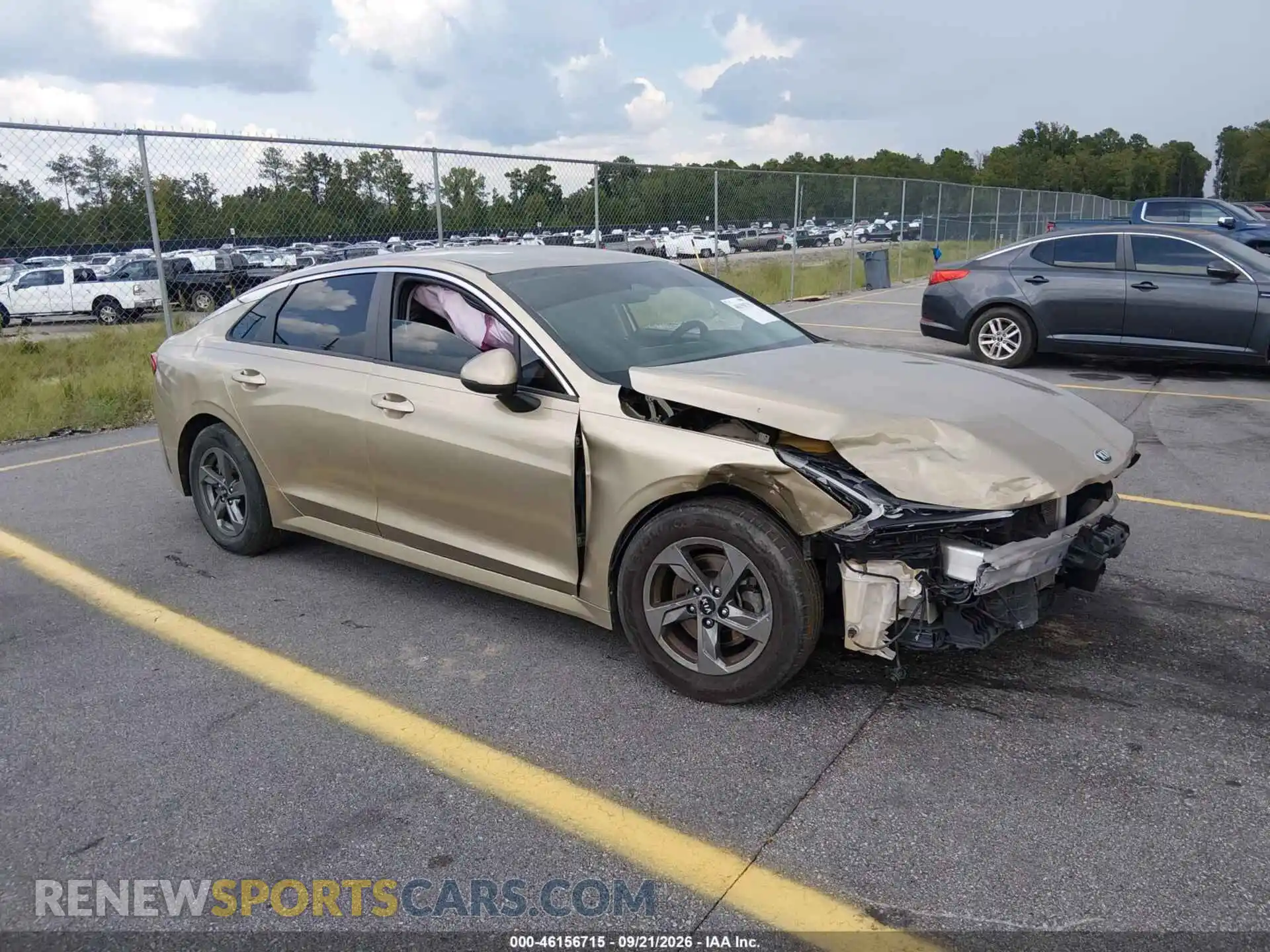 1 Photograph of a damaged car 5XXG14J27MG076824 KIA K5 2021